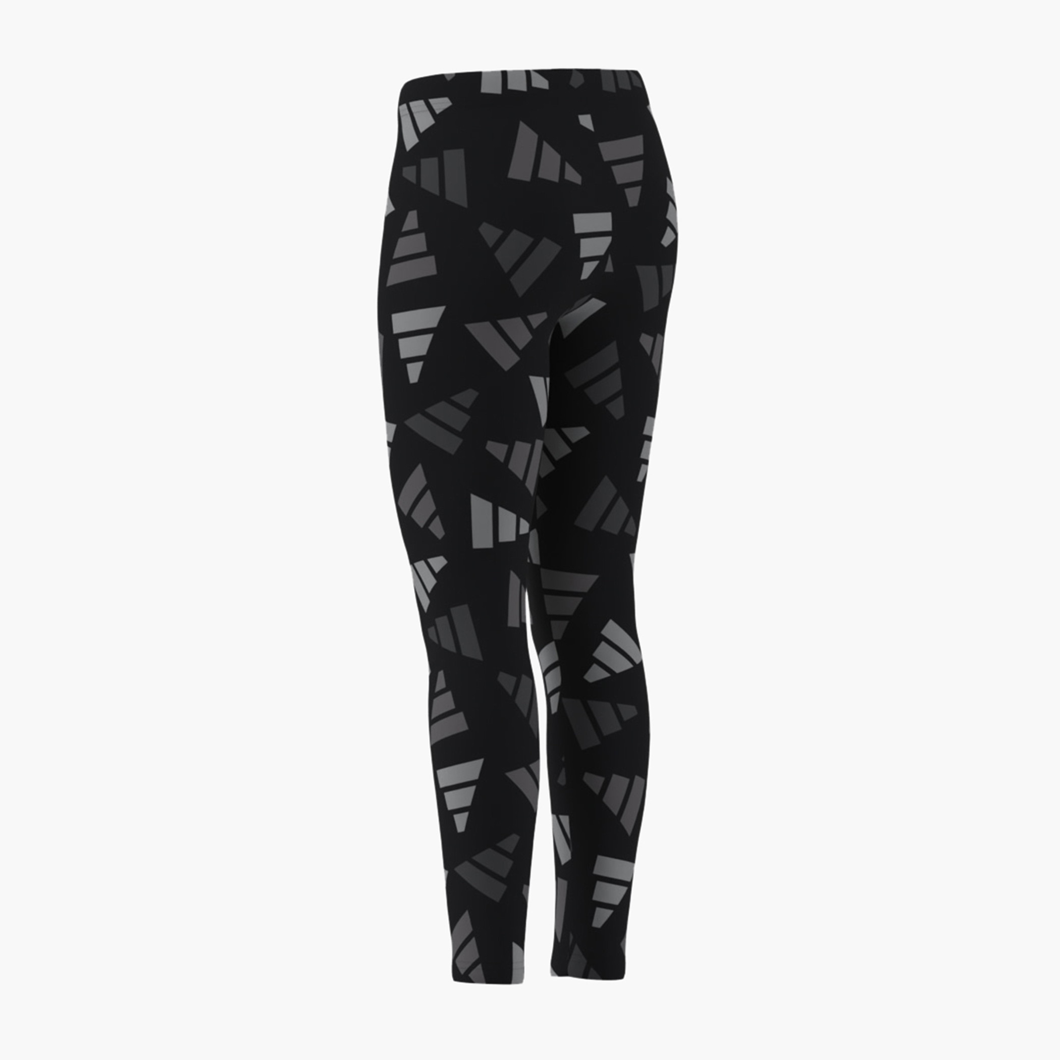 بنطلون ليقنز بطبعات شعار وخصر مطاطي من أديداس-girls-clothing-sportswear-bottoms-leggings-image-4