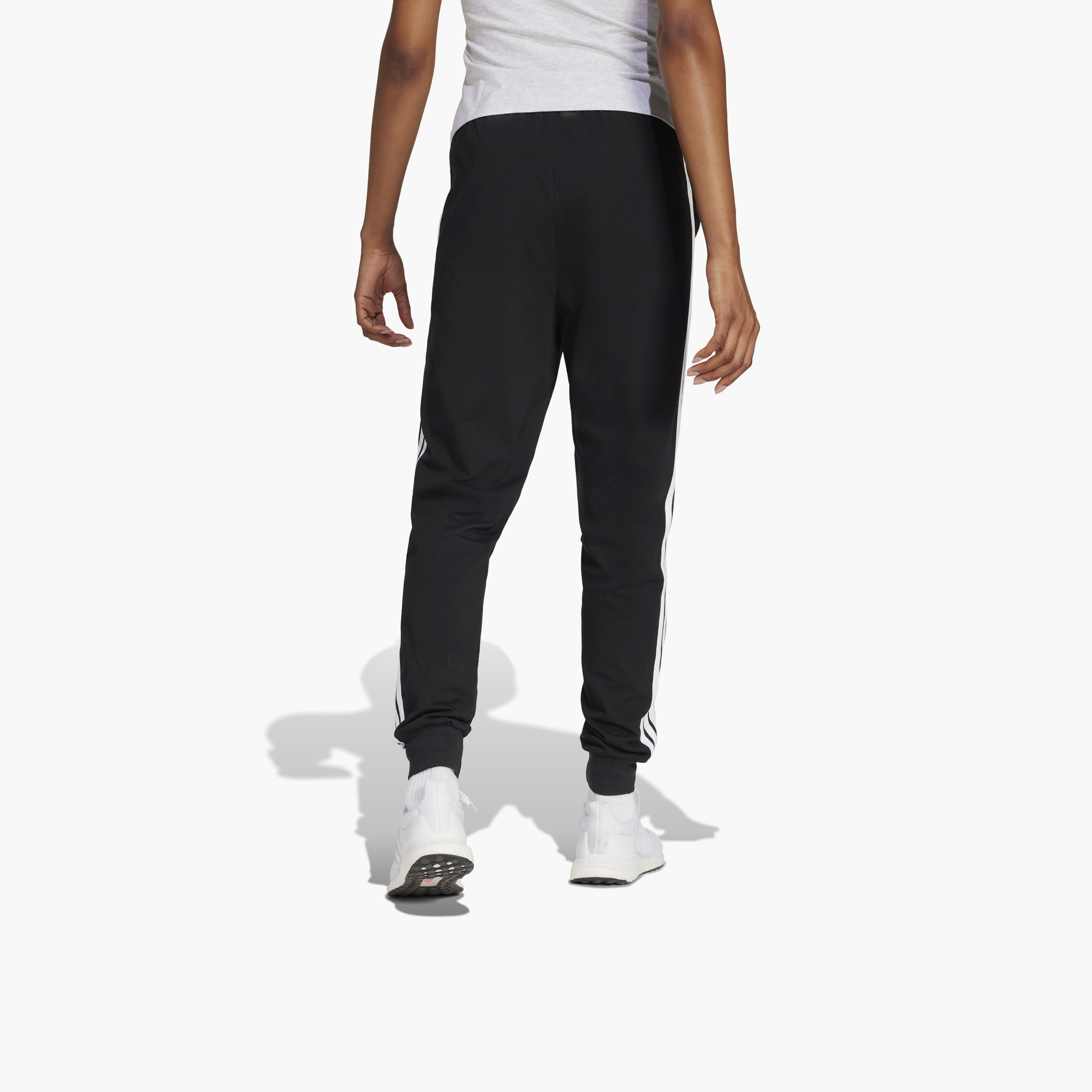adidas Women's Essentials 3-Stripes Joggers JD0896 | OE-women-clothing-bottoms-joggers-image-3