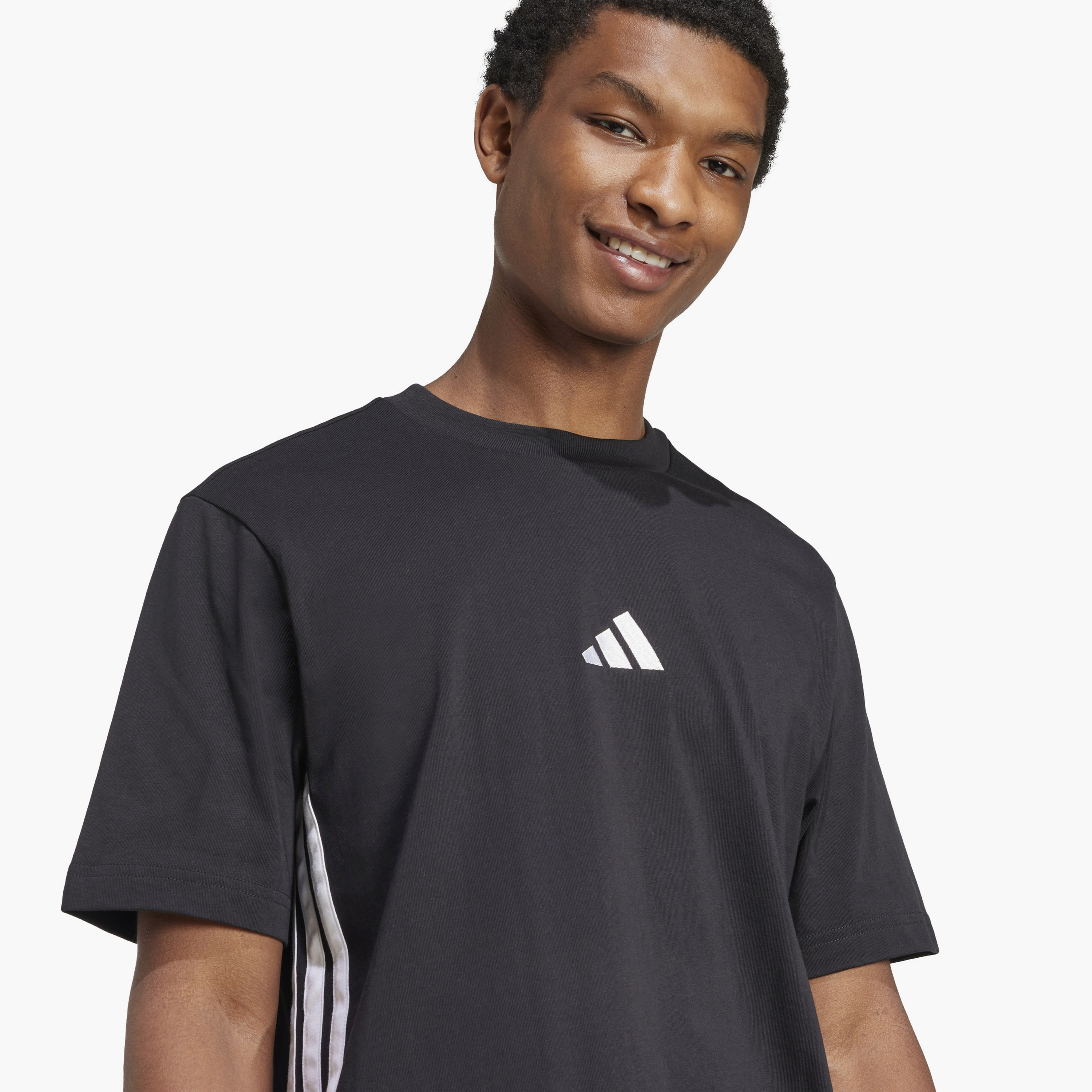 adidas Men's Essentials 3-Stripes Single Jersey T-Shirt M 3S SJ T | OE-men-clothing-sportswearandactivewear-tshirtsandpolos-image-5