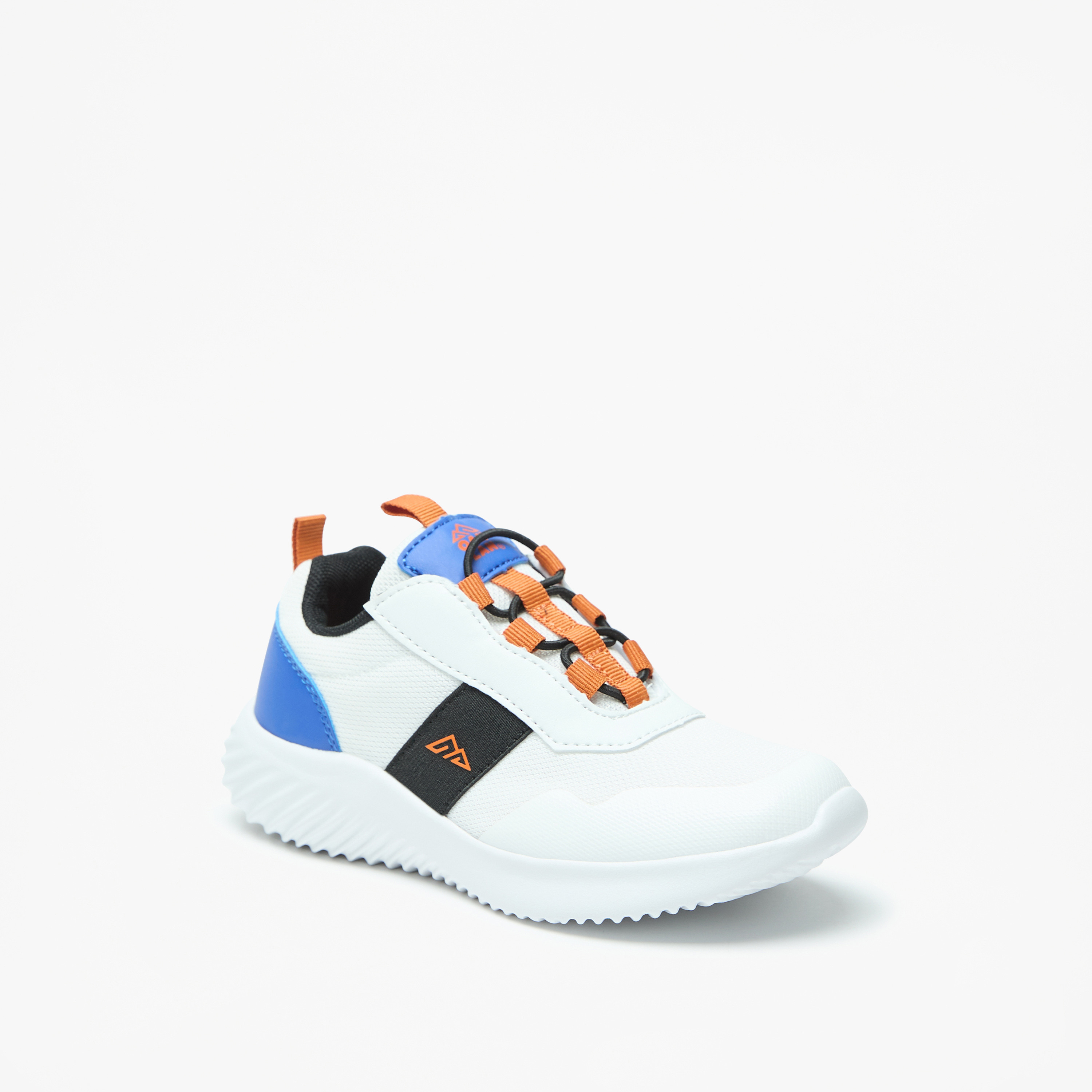 Oaklan by Shoexpress Colourblock Walking Shoes With Lace-up Closure-sports-boys-shoes-image-1