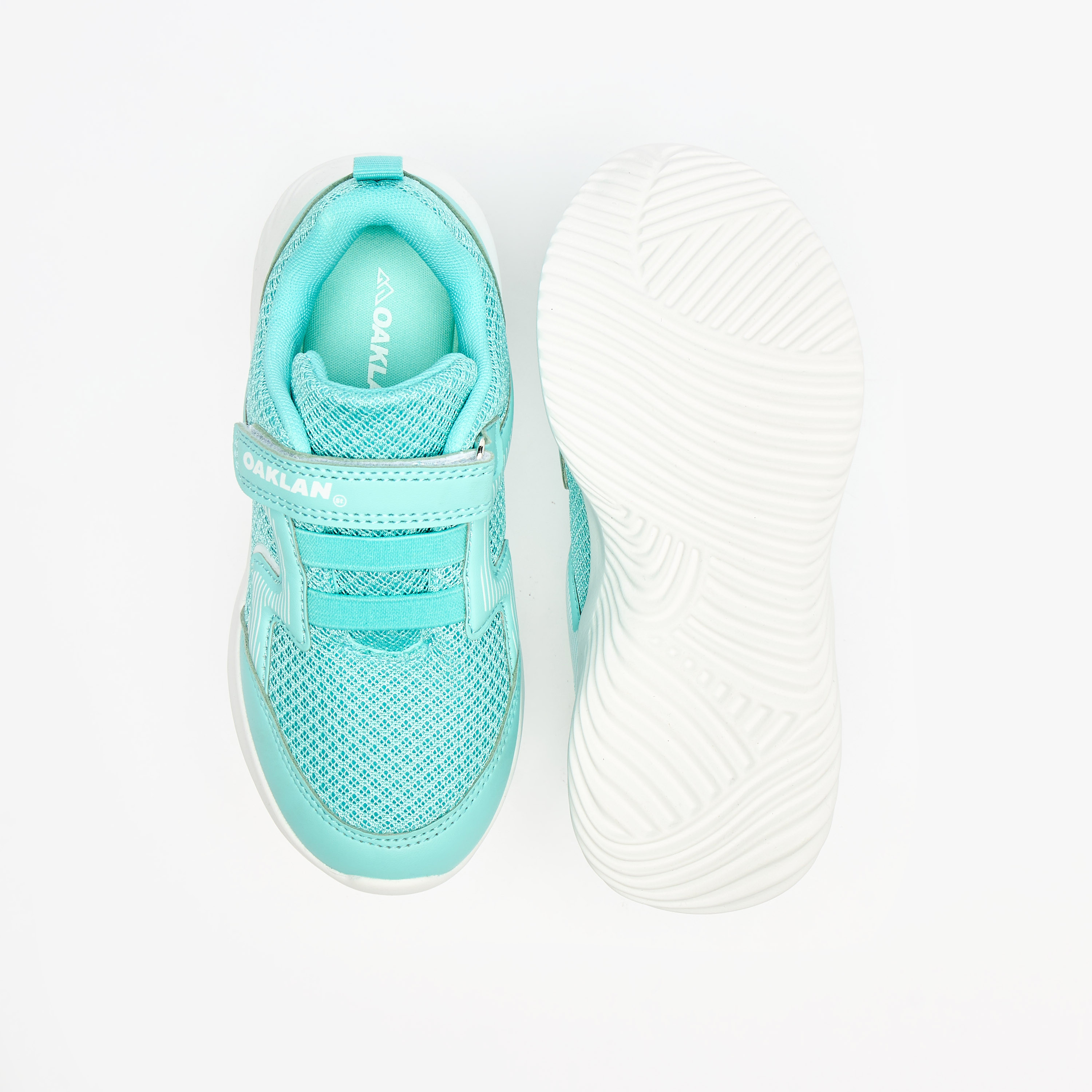 حذاء سنيكرز بارز الملمس بشريط إغلاق لاصق من أوكلان-girls-shoes-sneakers-image-4