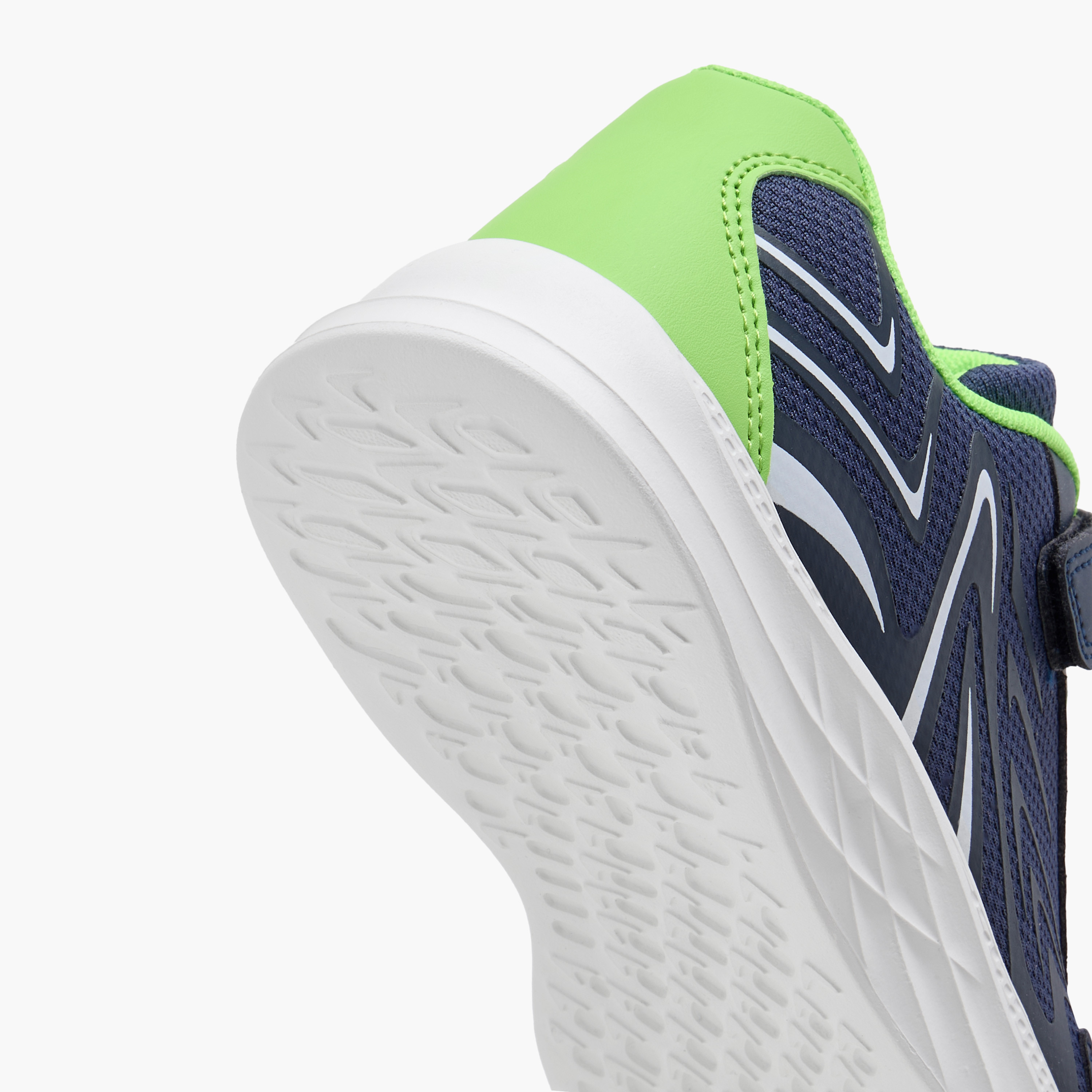 Oaklan by Shoexpress Panelled Sports Shoes with Hook and Loop Closure-boys-shoes-schoolshoes-image-5