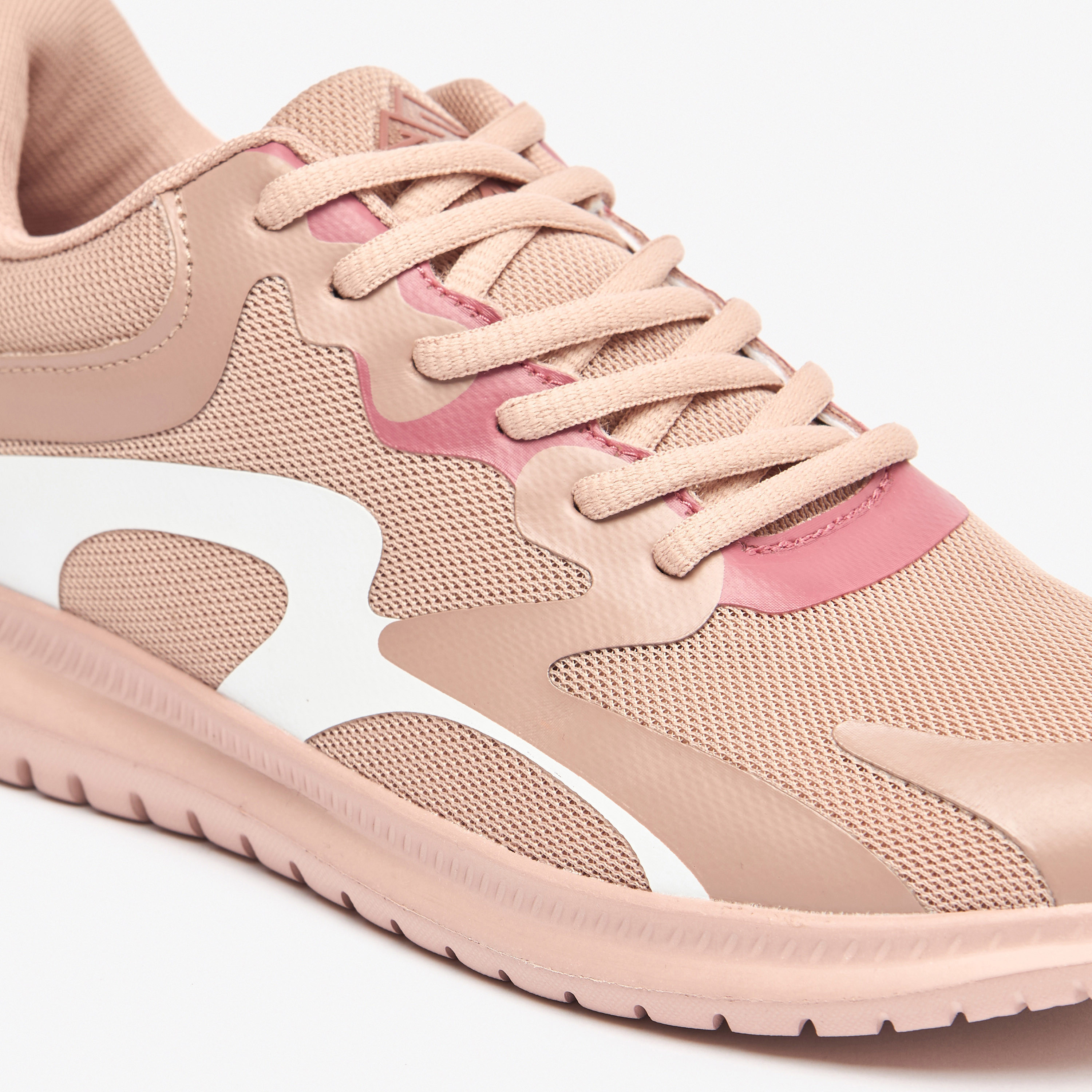 Oaklan by Shoexpress Panelled Lace-Up Sports Shoes with Pull Tabs-sports-women-shoes-image-5