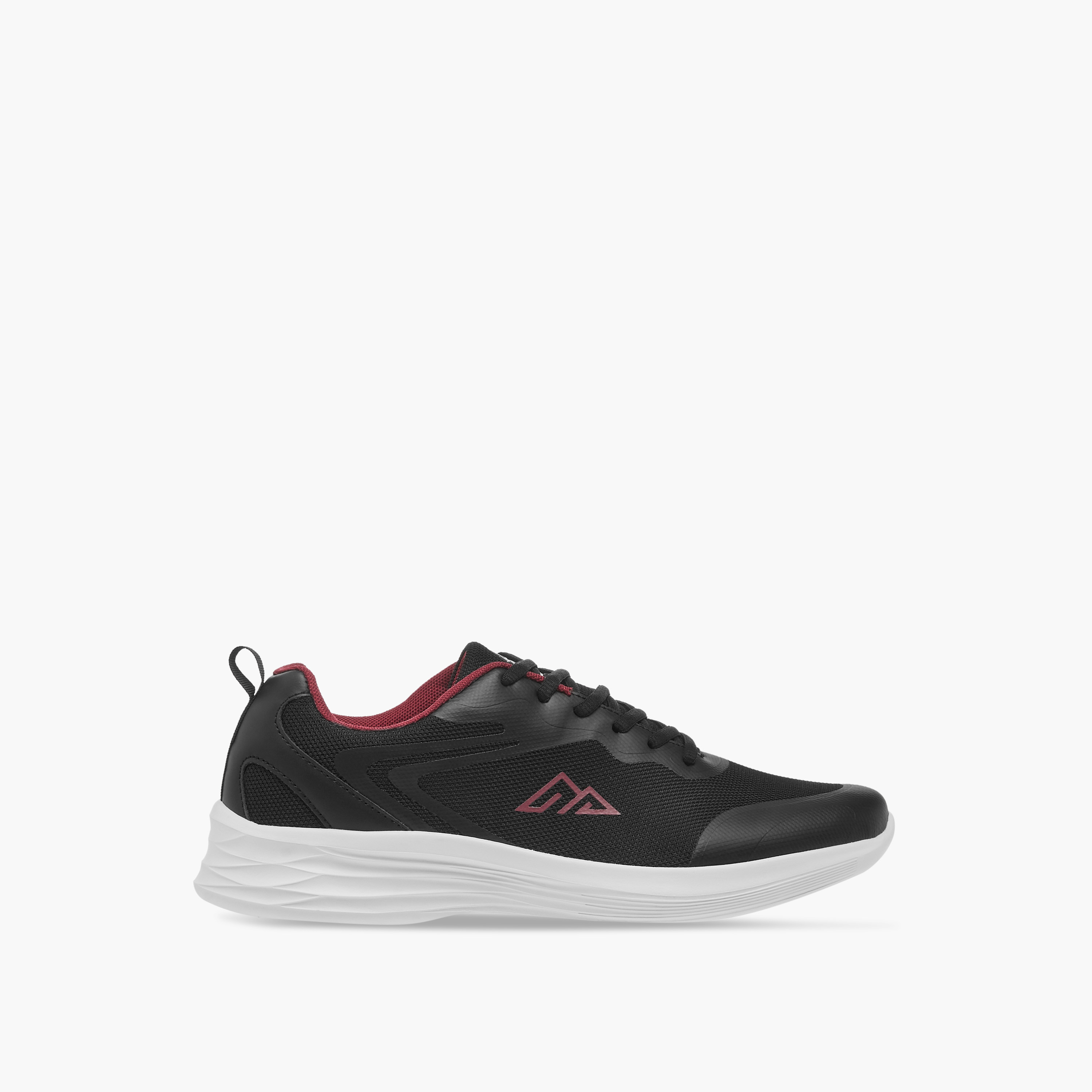 Oaklan by Shoexpress Logo Detail Lace-Up Sports Shoes-sports-men-shoes-image-3
