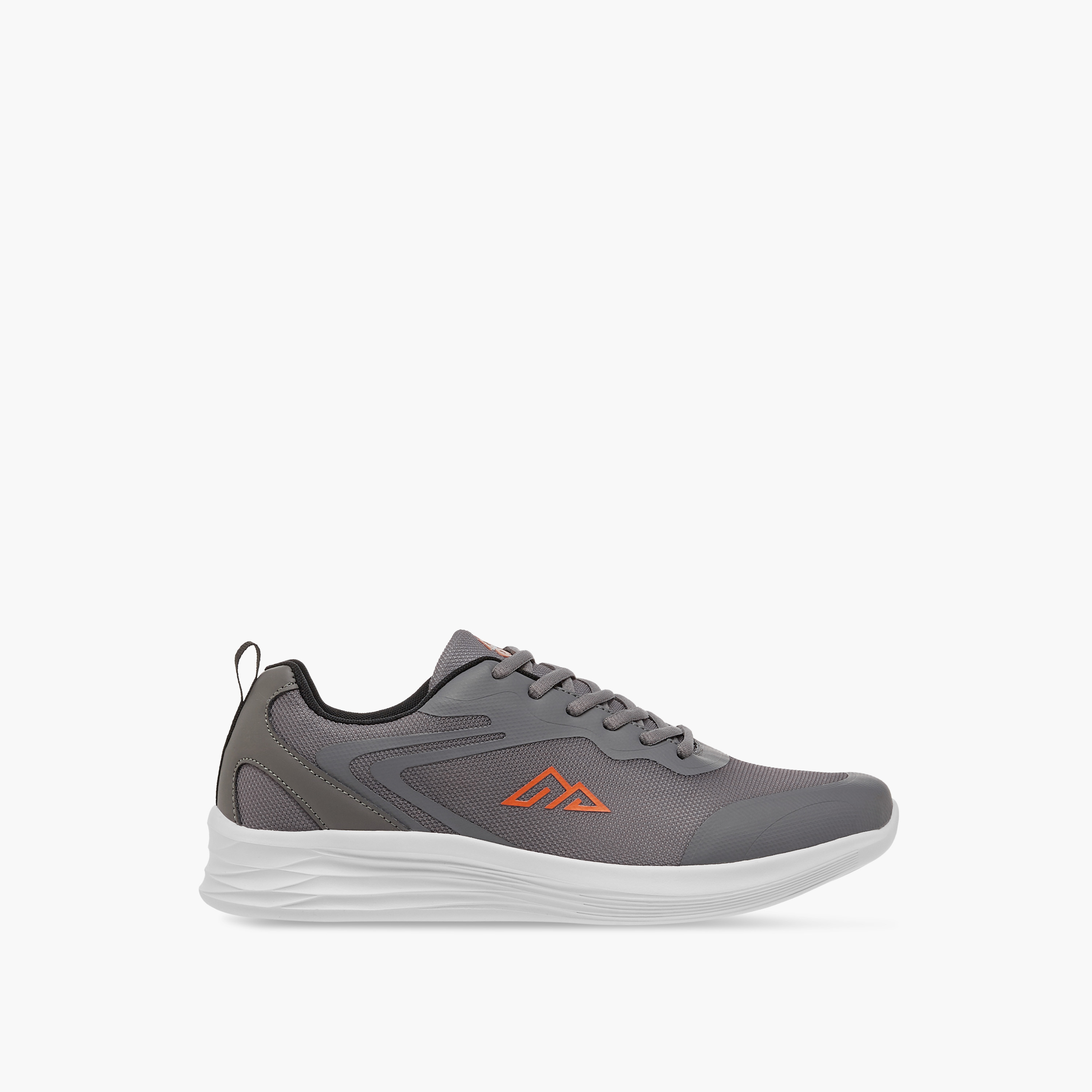Oaklan by Shoexpress Logo Detail Lace-Up Sports Shoes-sports-men-shoes-image-3