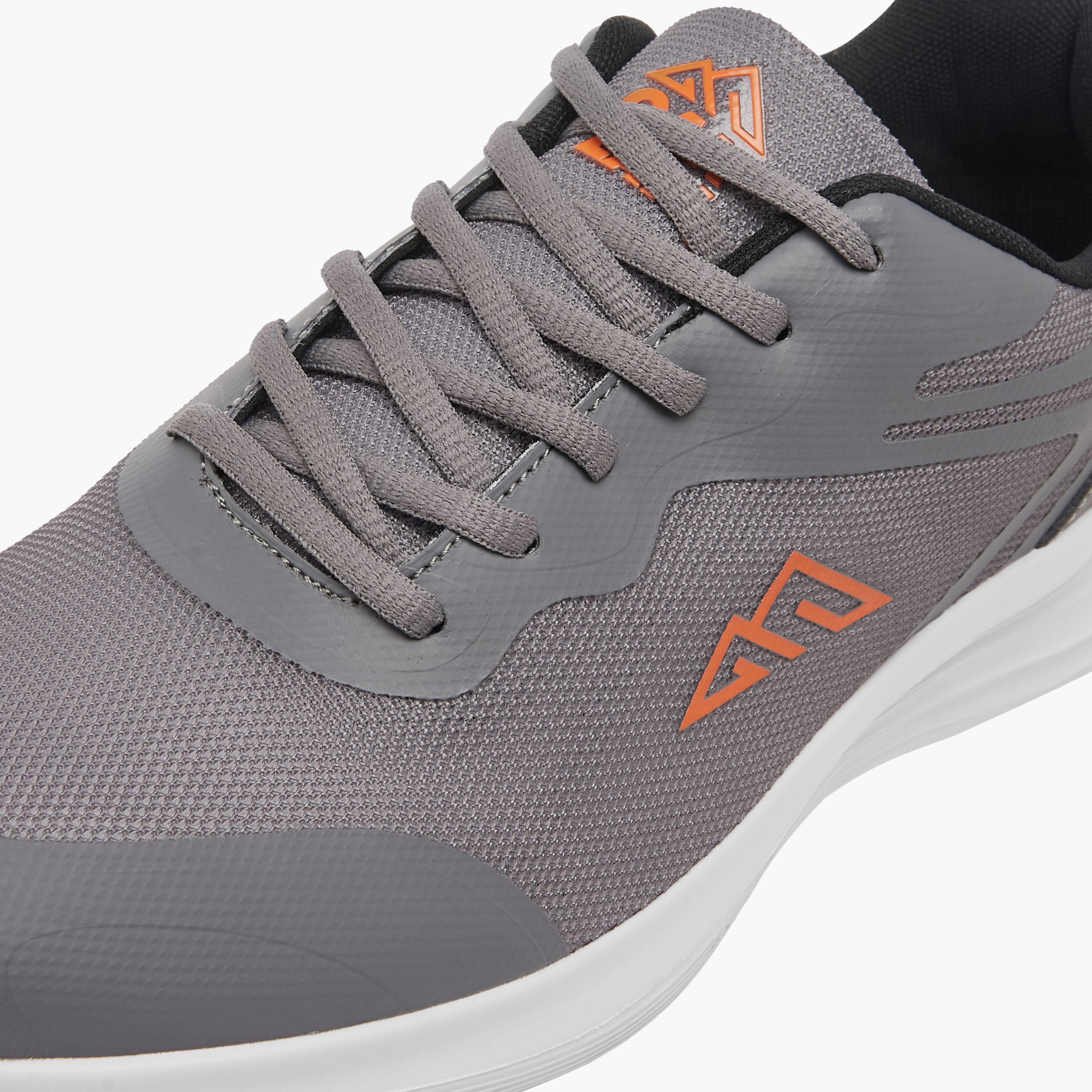 Oaklan by Shoexpress Logo Detail Lace-Up Sports Shoes-sports-men-shoes-image-4