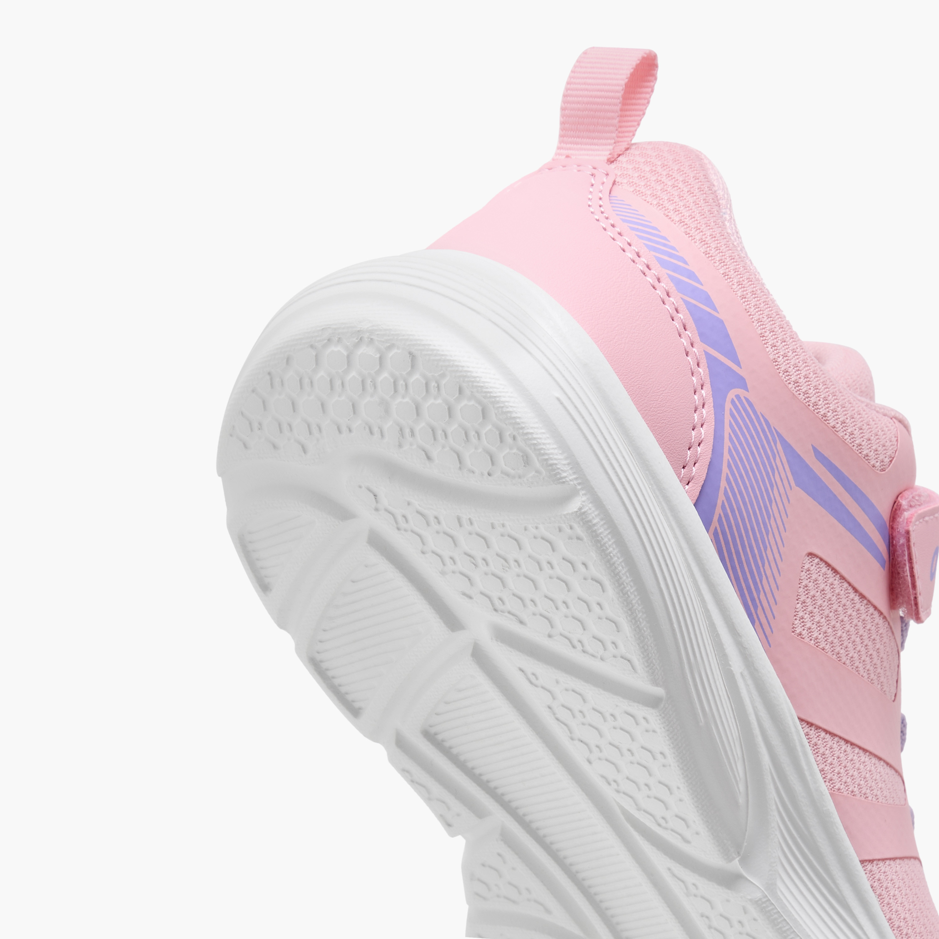 Oaklan by Shoexpress Panelled Sports Shoes with Hook and Loop Closure-girls-shoes-sports-image-5
