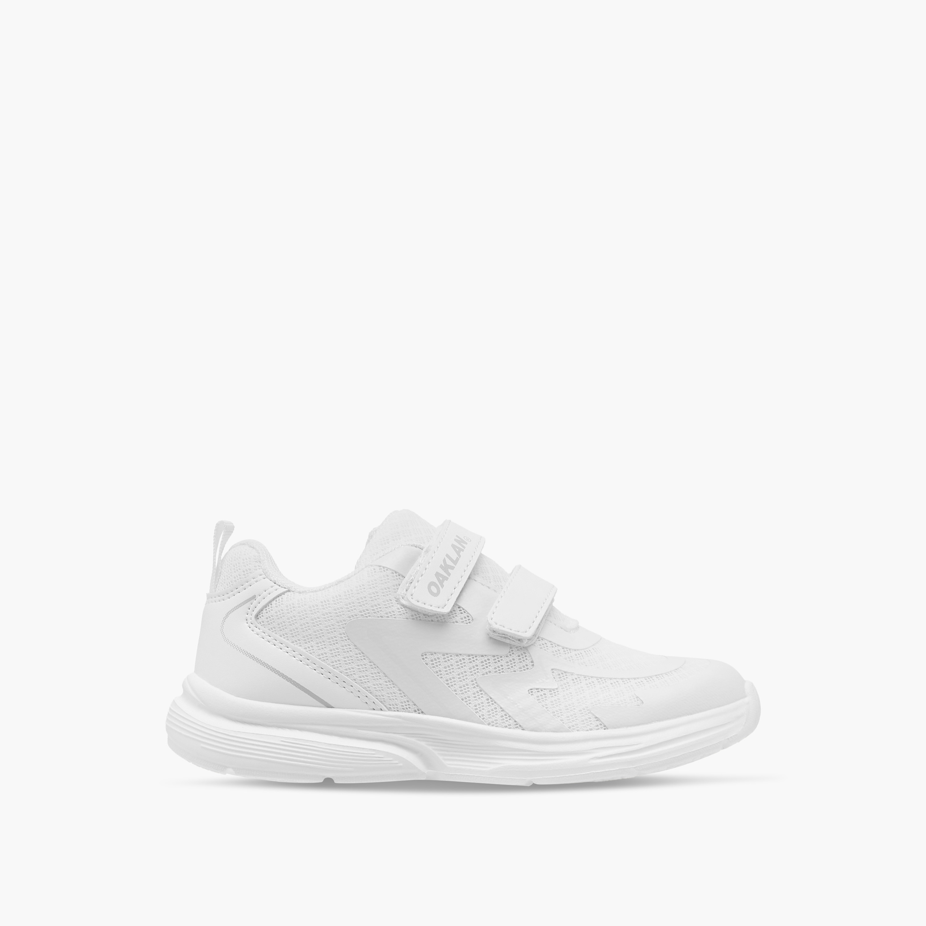 Oaklan by Shoexpress Panelled Sports Shoes with Hook and Loop Closure-girls-shoes-sneakers-image-3