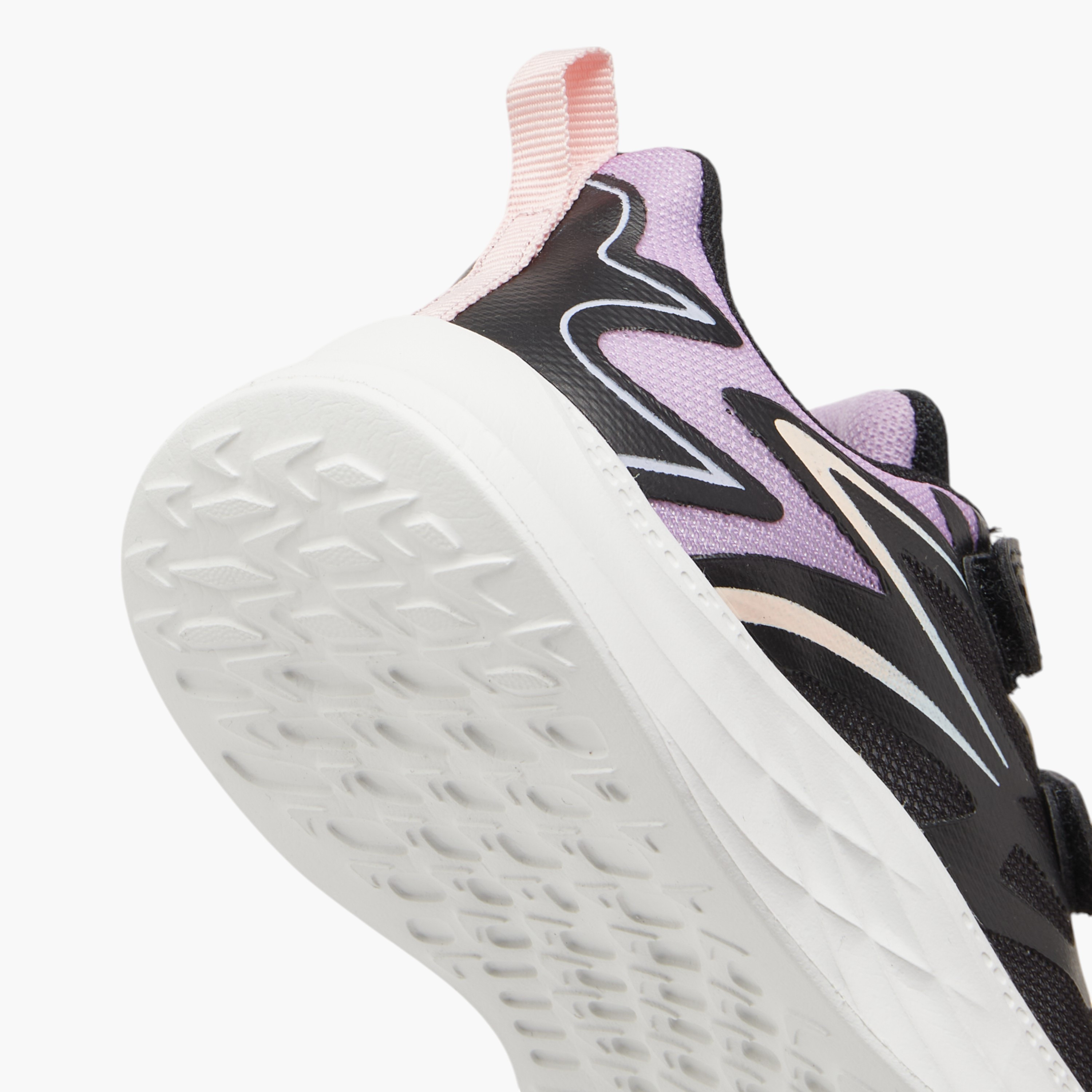 Oaklan by Shoexpress Pull Tab Detail Sports Shoes with Hook and Loop Closure-girls-shoes-sports-image-5