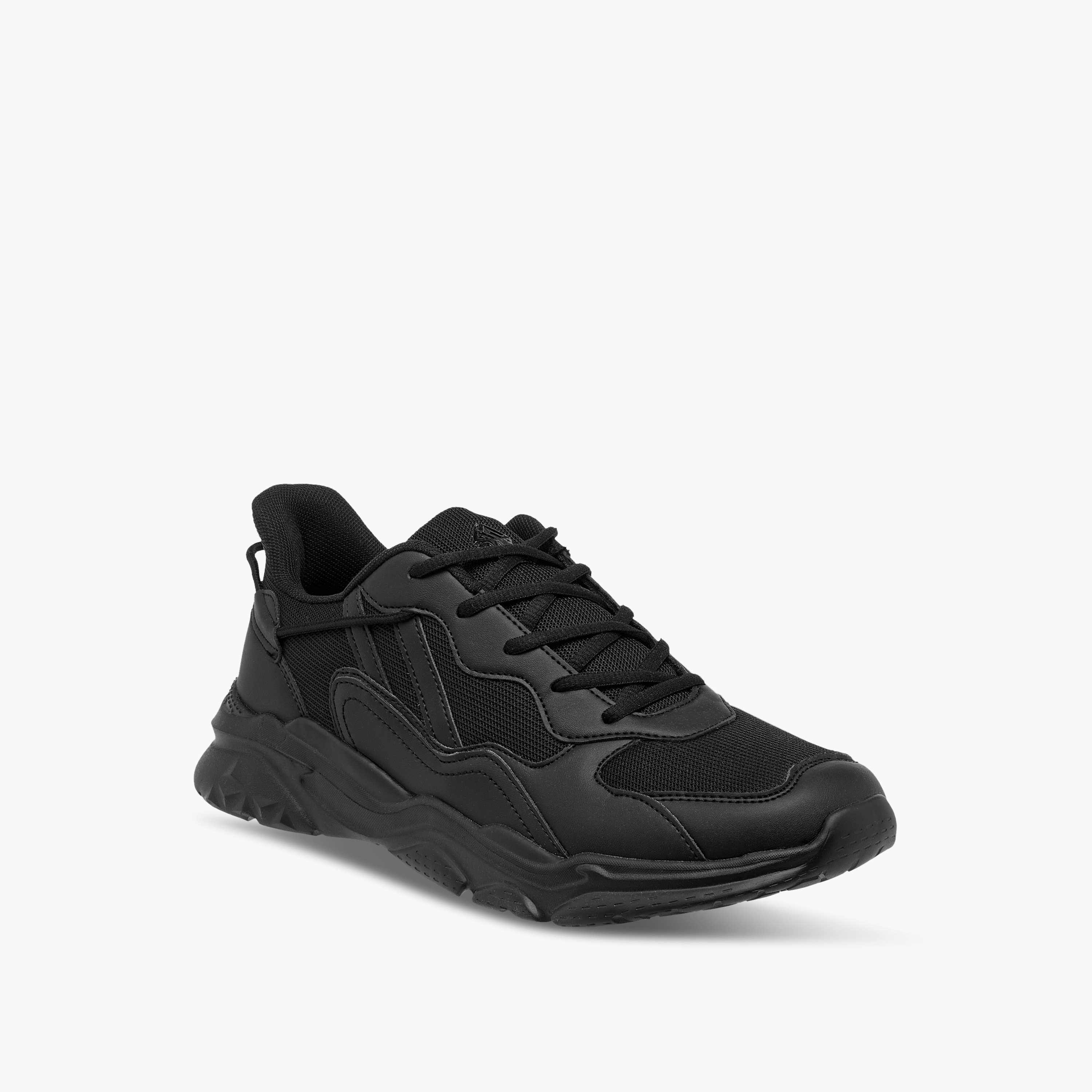 Oaklan by Shoexpress Panelled Sports Shoes with Lace Closure-sports-women-shoes-image-2