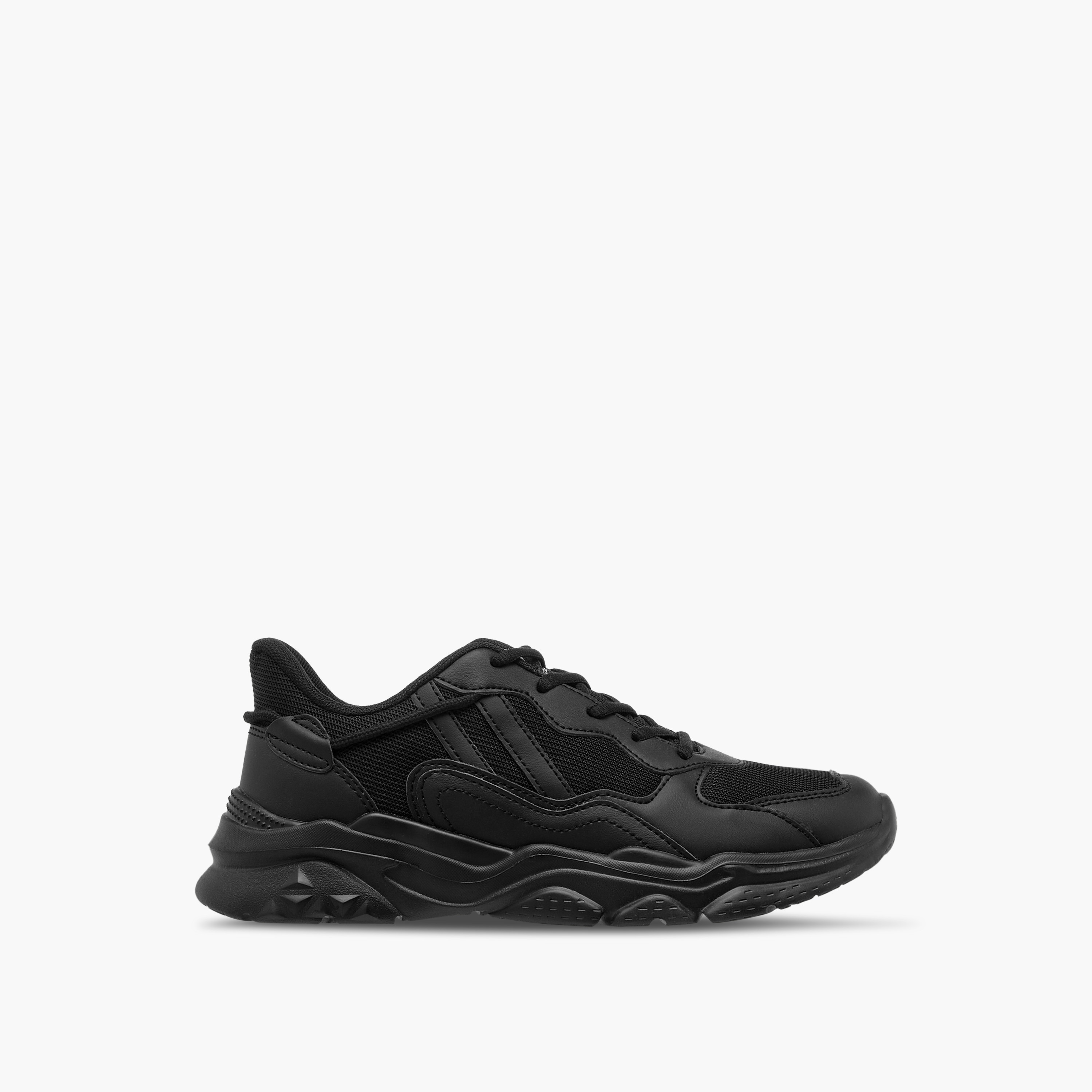Oaklan by Shoexpress Panelled Sports Shoes with Lace Closure-sports-women-shoes-image-3