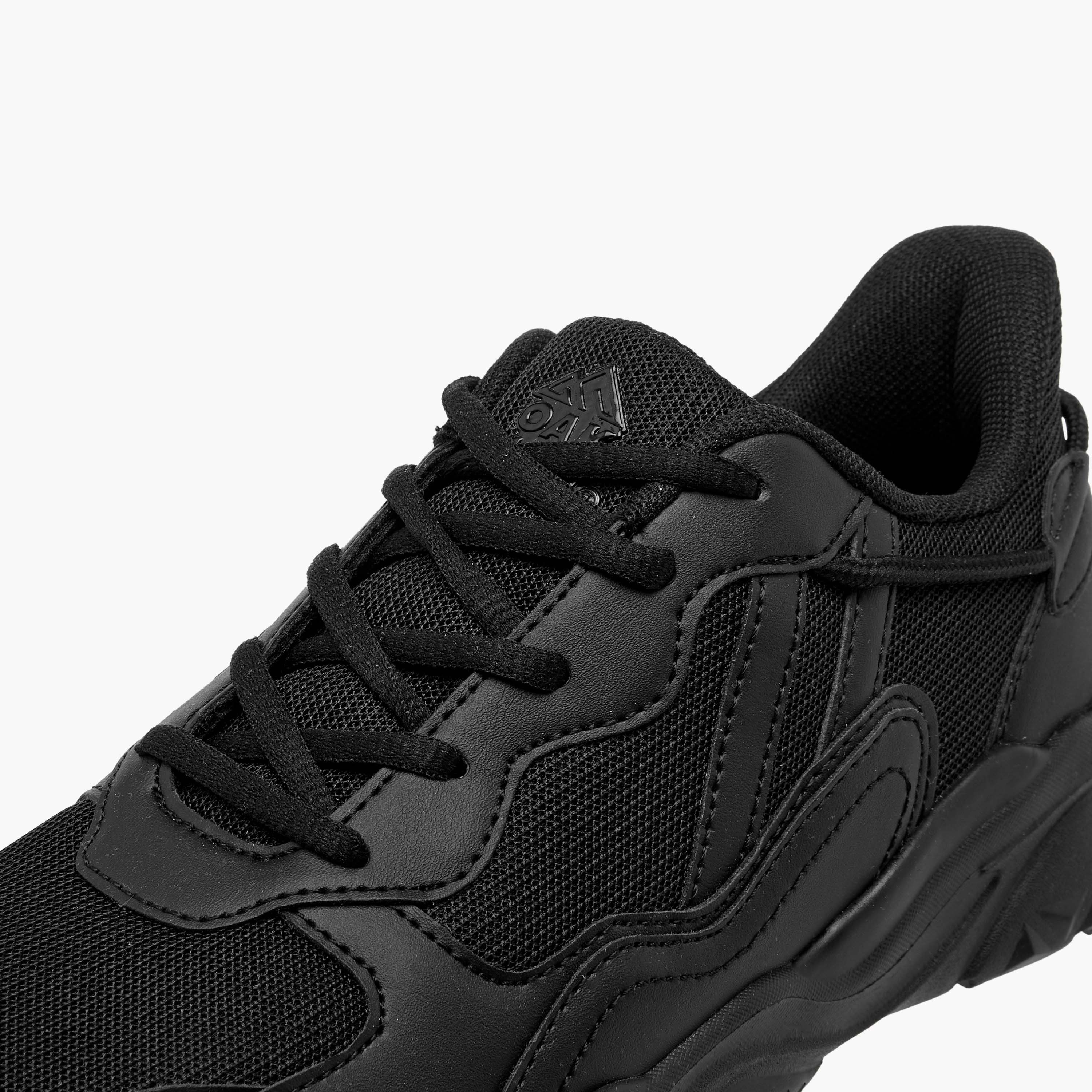 Oaklan by Shoexpress Panelled Sports Shoes with Lace Closure-sports-women-shoes-image-4