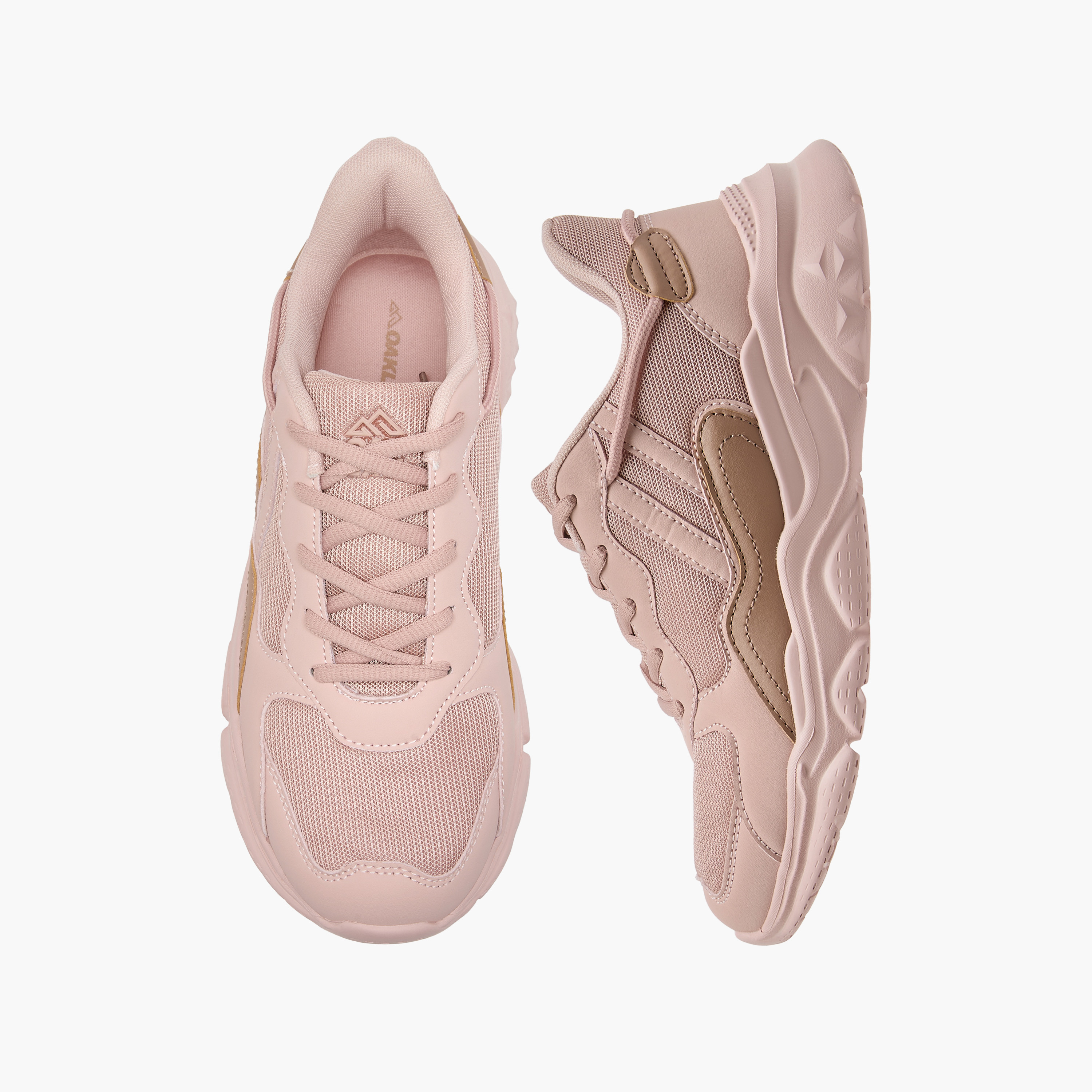 حذاء رياضي برباط إغلاق وألواح أوكلاين من شو إكسبريس-sports-women-shoes-image-1