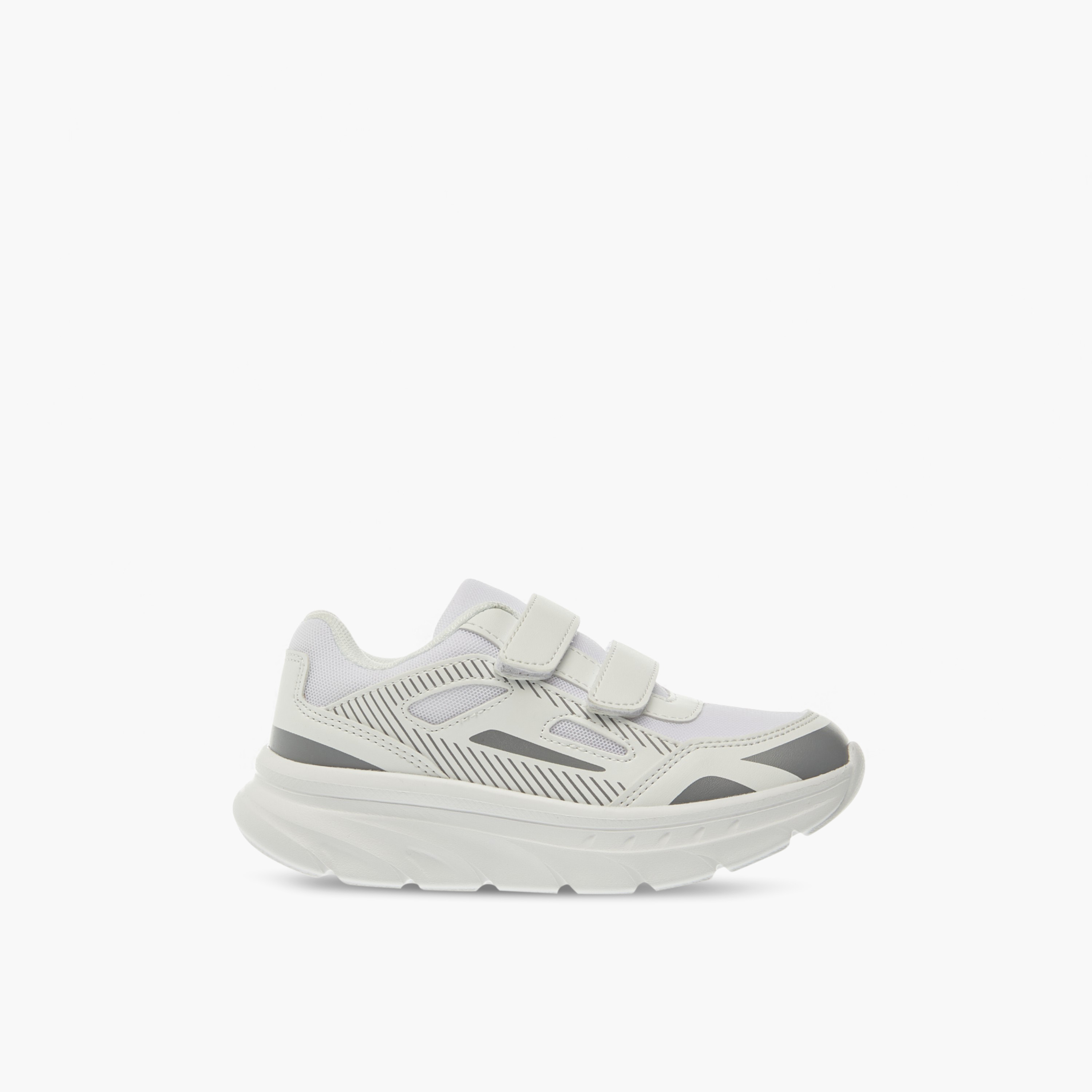 LBL by Shoexpress Panelled Sports Shoes with Hook and Loop Closure-boys-shoes-sneakers-image-3