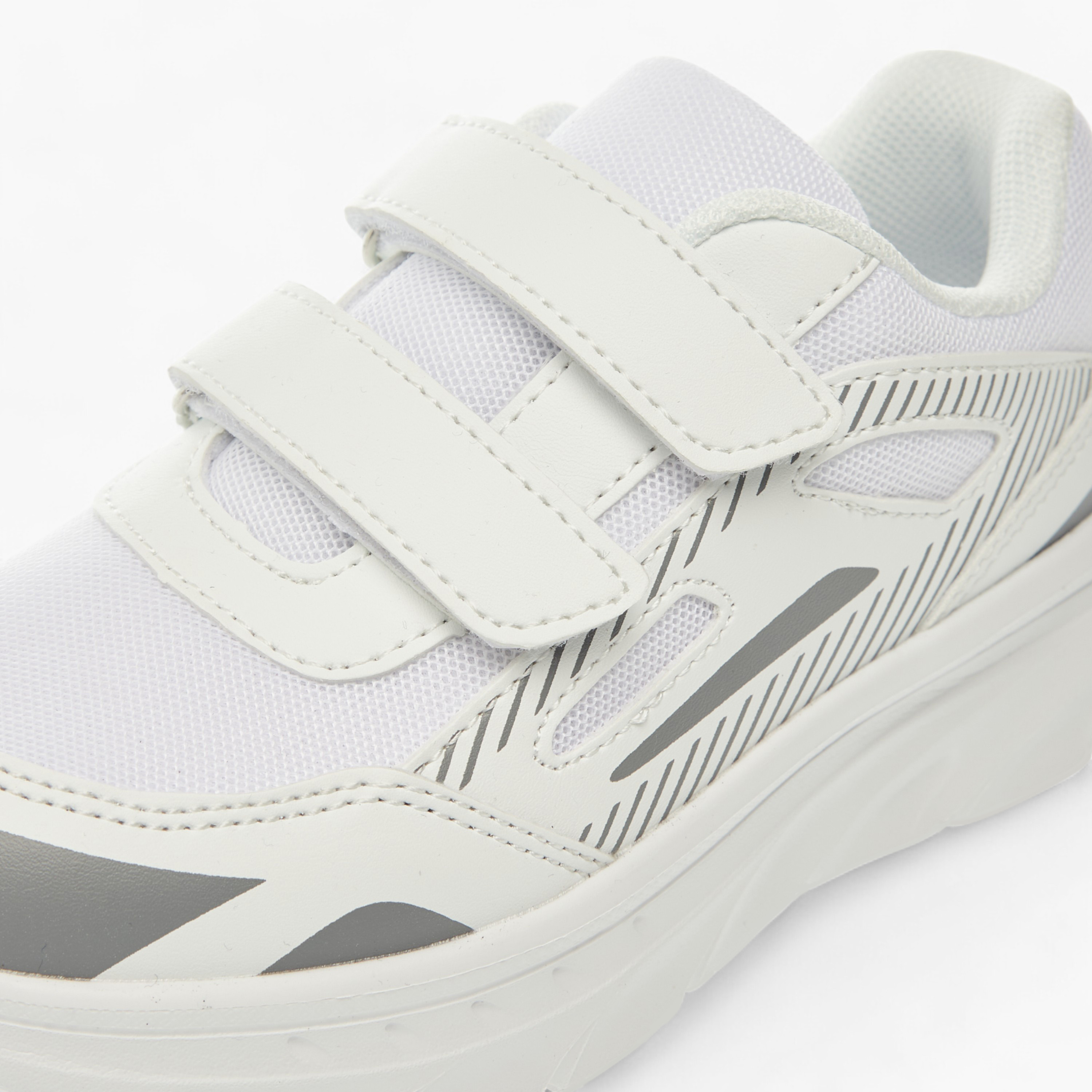 LBL by Shoexpress Panelled Sports Shoes with Hook and Loop Closure-boys-shoes-sneakers-image-4