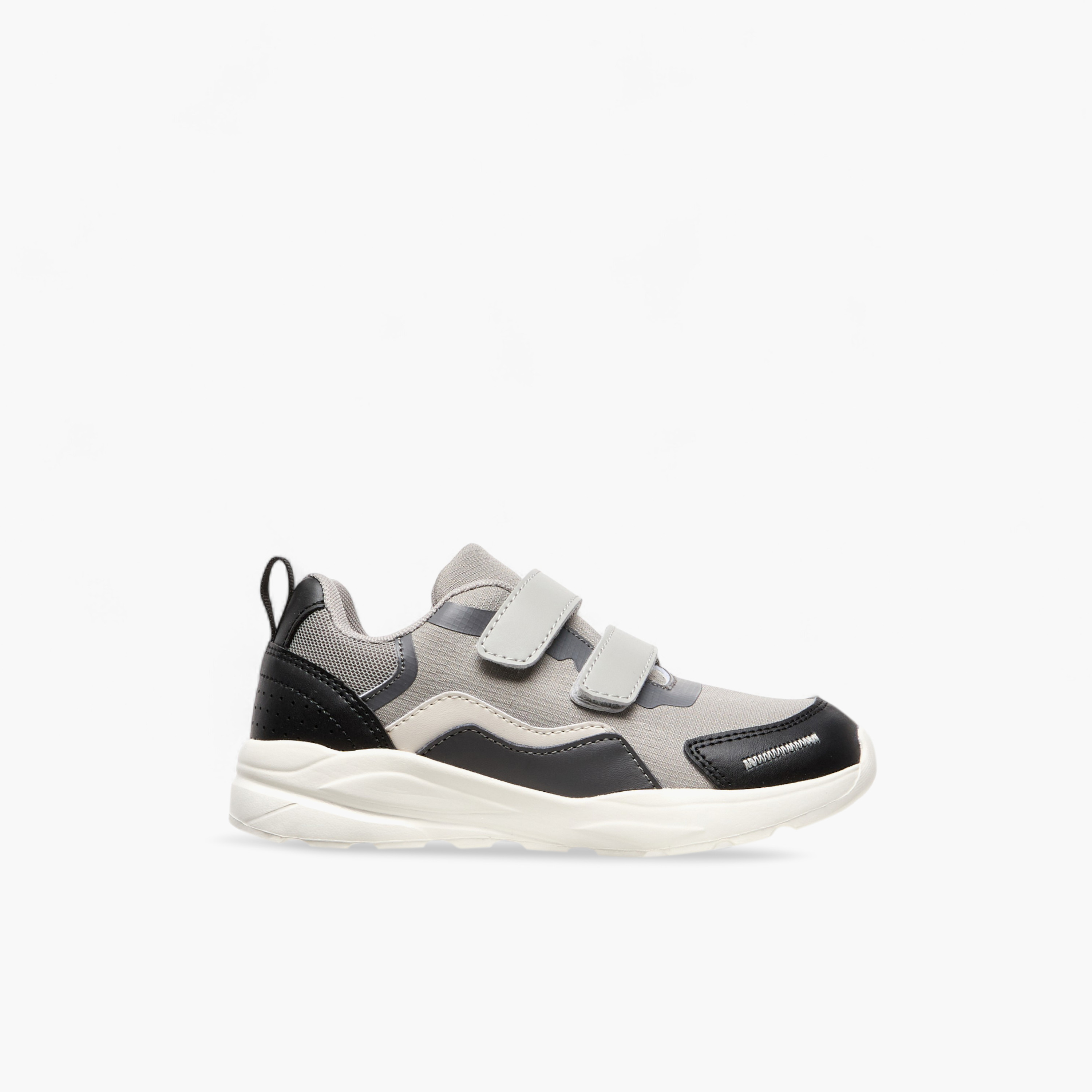 LBL by Shoexpress Colourblock Sneakers with Hook and Loop Closure-boys-shoes-sneakers-image-3