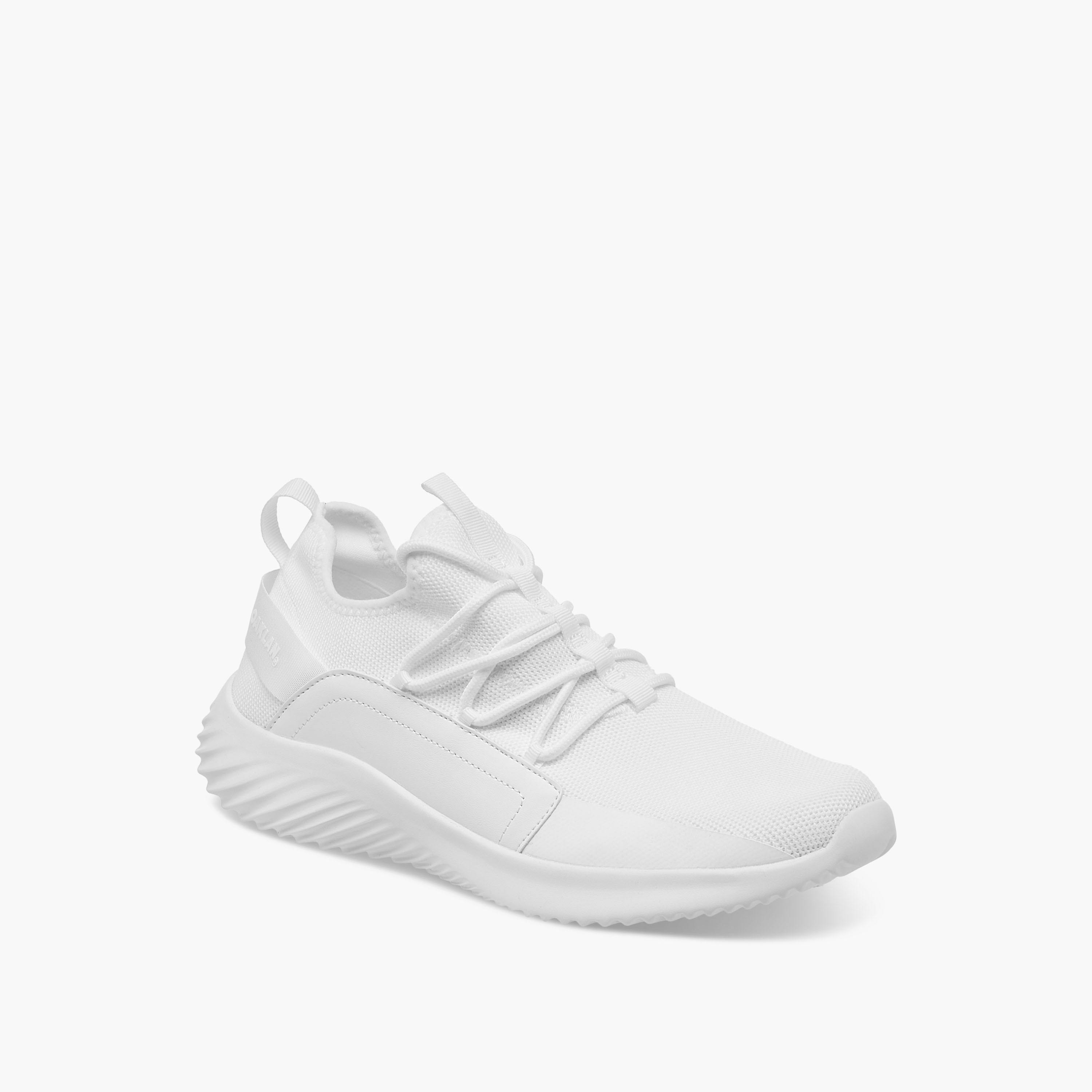 Oaklan by Shoexpress Textured Shoes with Lace-Up Closure-sports-men-shoes-image-2