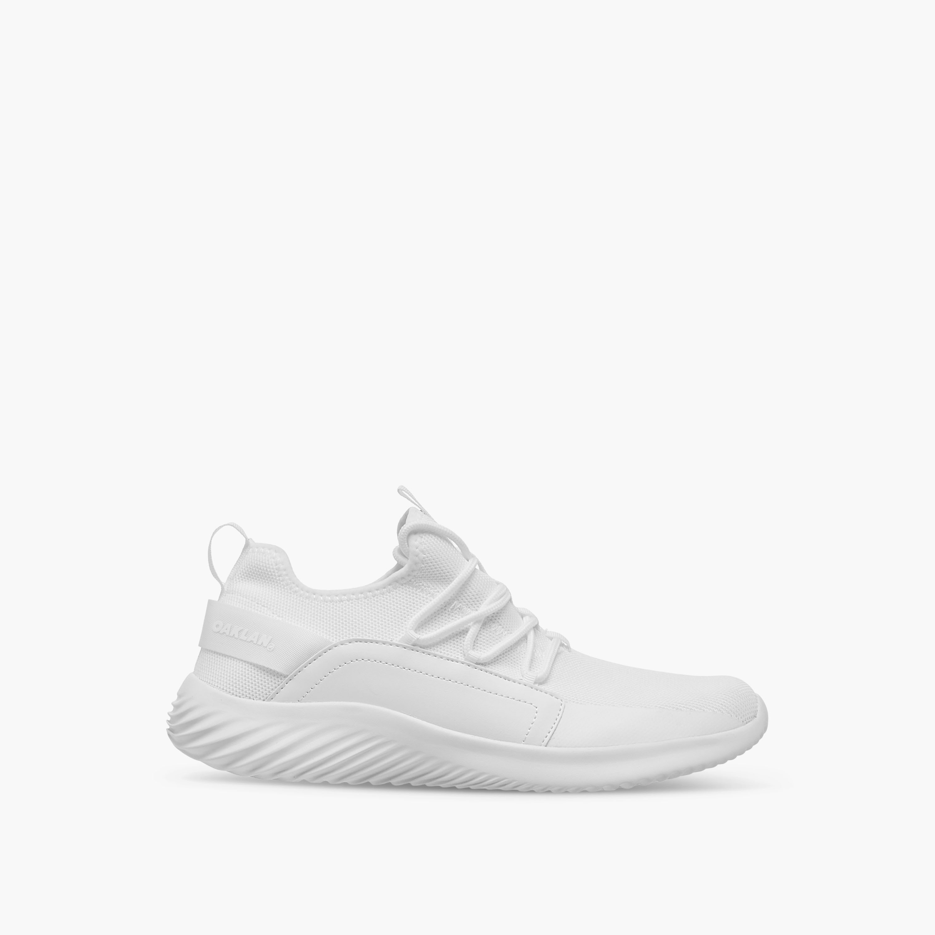 Oaklan by Shoexpress Textured Shoes with Lace-Up Closure-sports-men-shoes-image-3