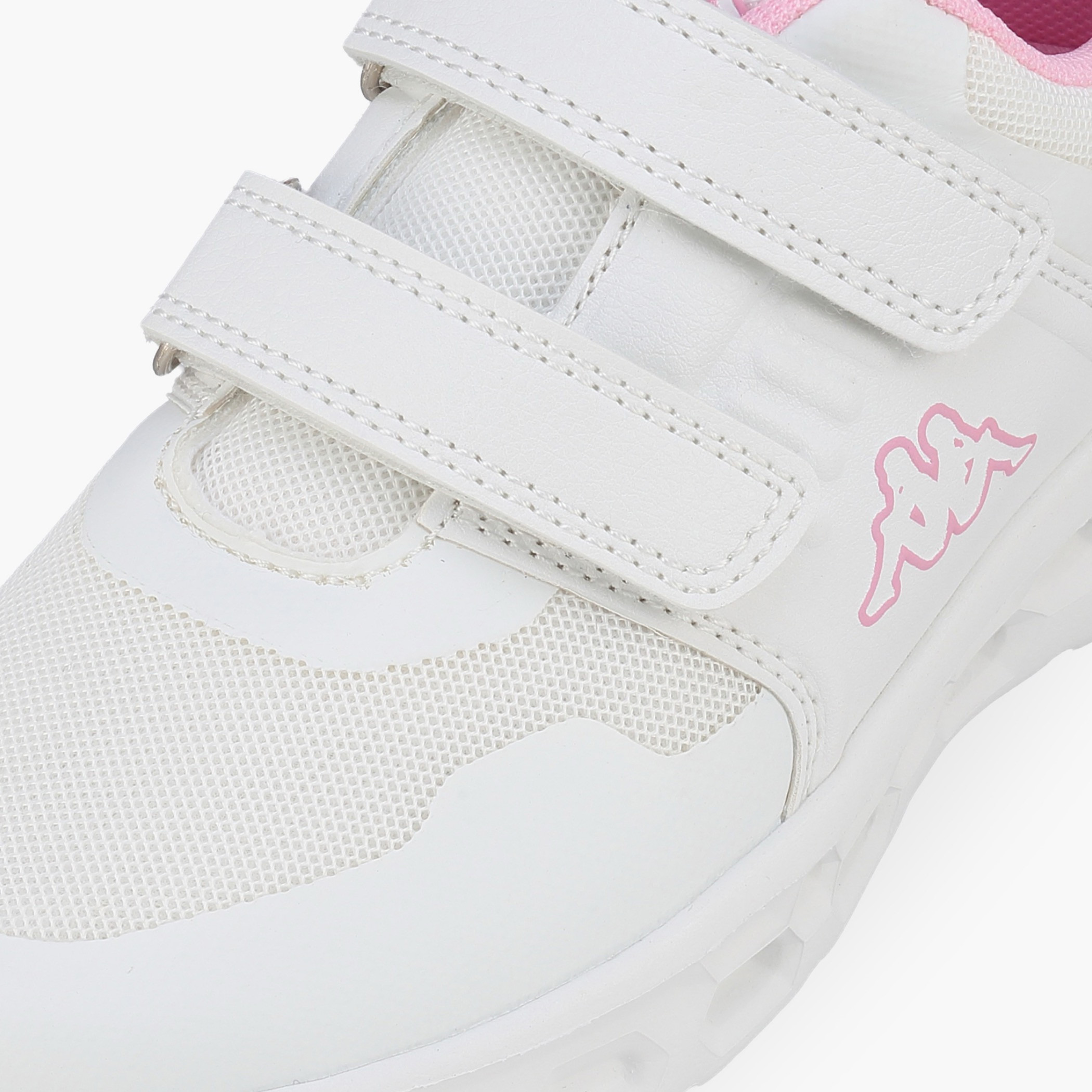 Kappa Girls Hook & Loop Sports Shoes-girls-shoes-sneakers-image-4