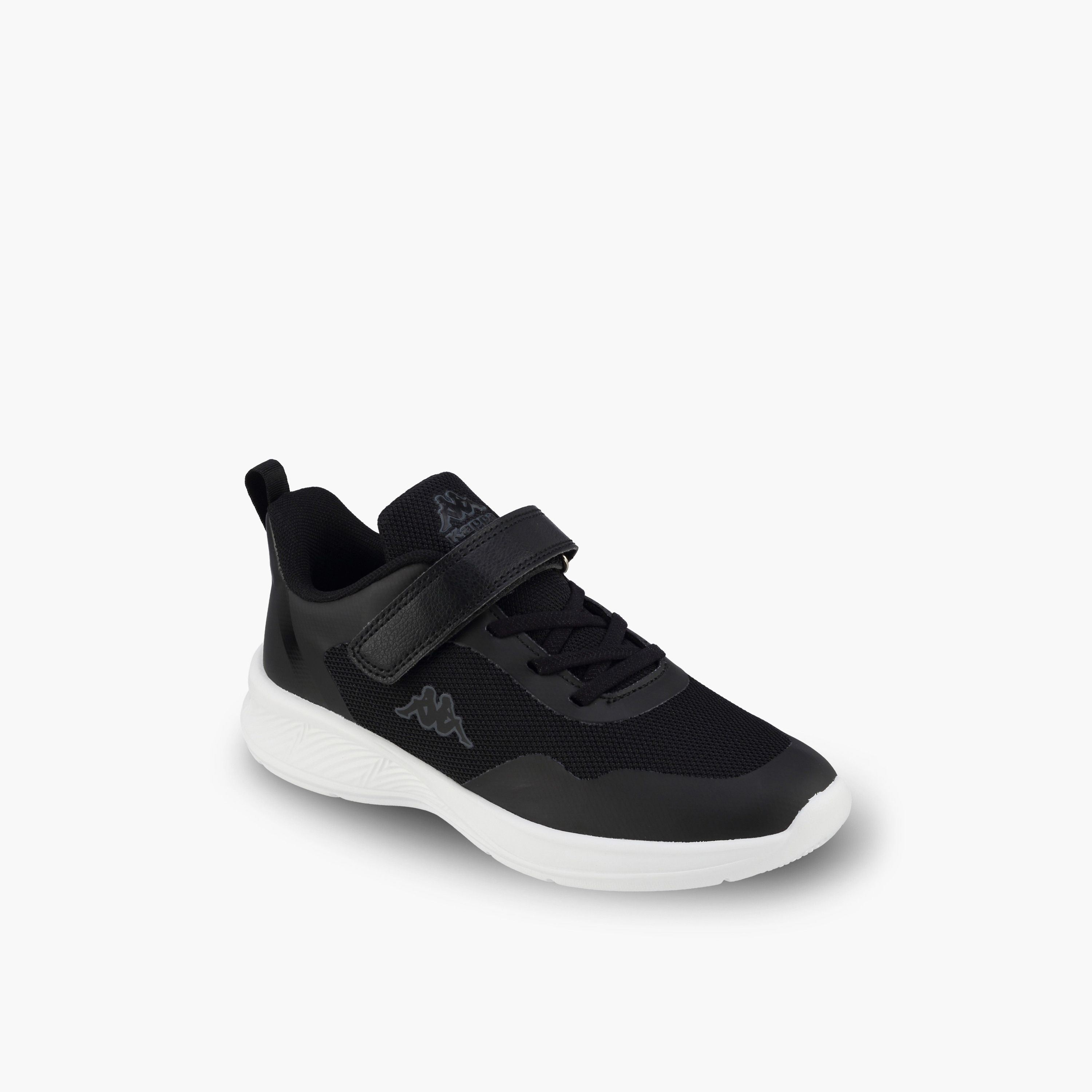حذاء رياضي بتصميم شعار وشريط إغلاق لاصق للأطفال من كابا-girls-shoes-sneakers-image-2