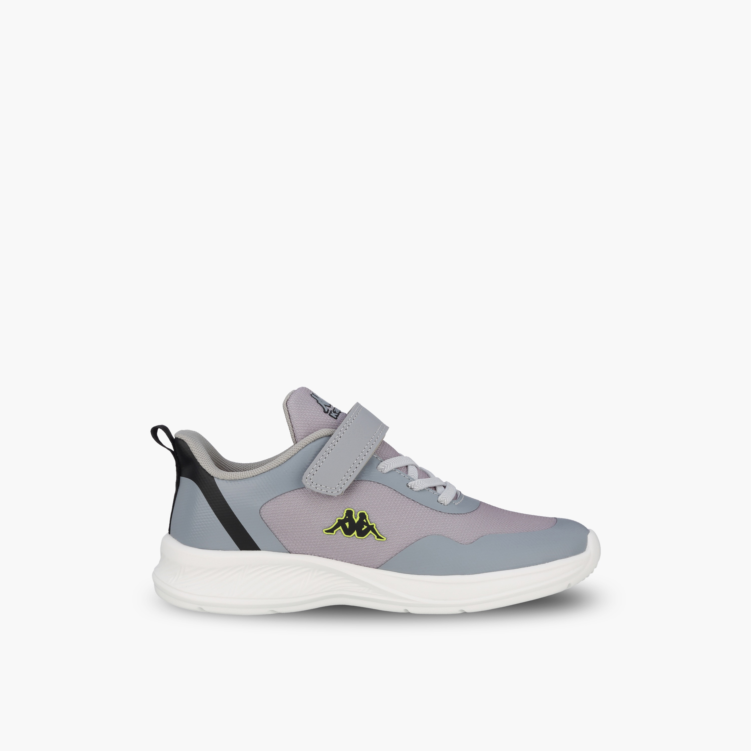 Kappa Kids Logo Print Hook & Loop Sports Shoes-girls-shoes-sneakers-image-3