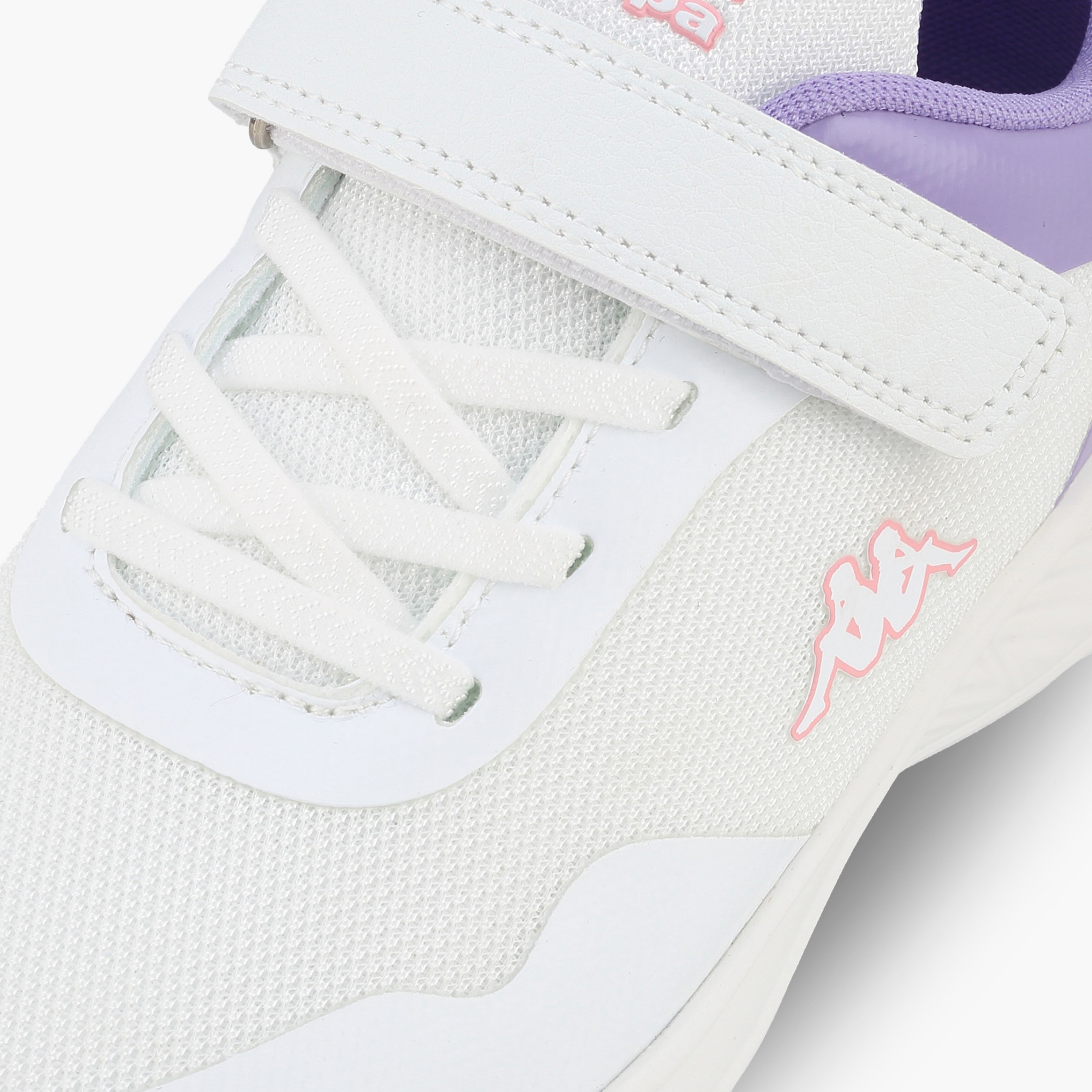 Kappa Girls Logo Hook & Loop Sports Shoes-girls-shoes-sneakers-image-4