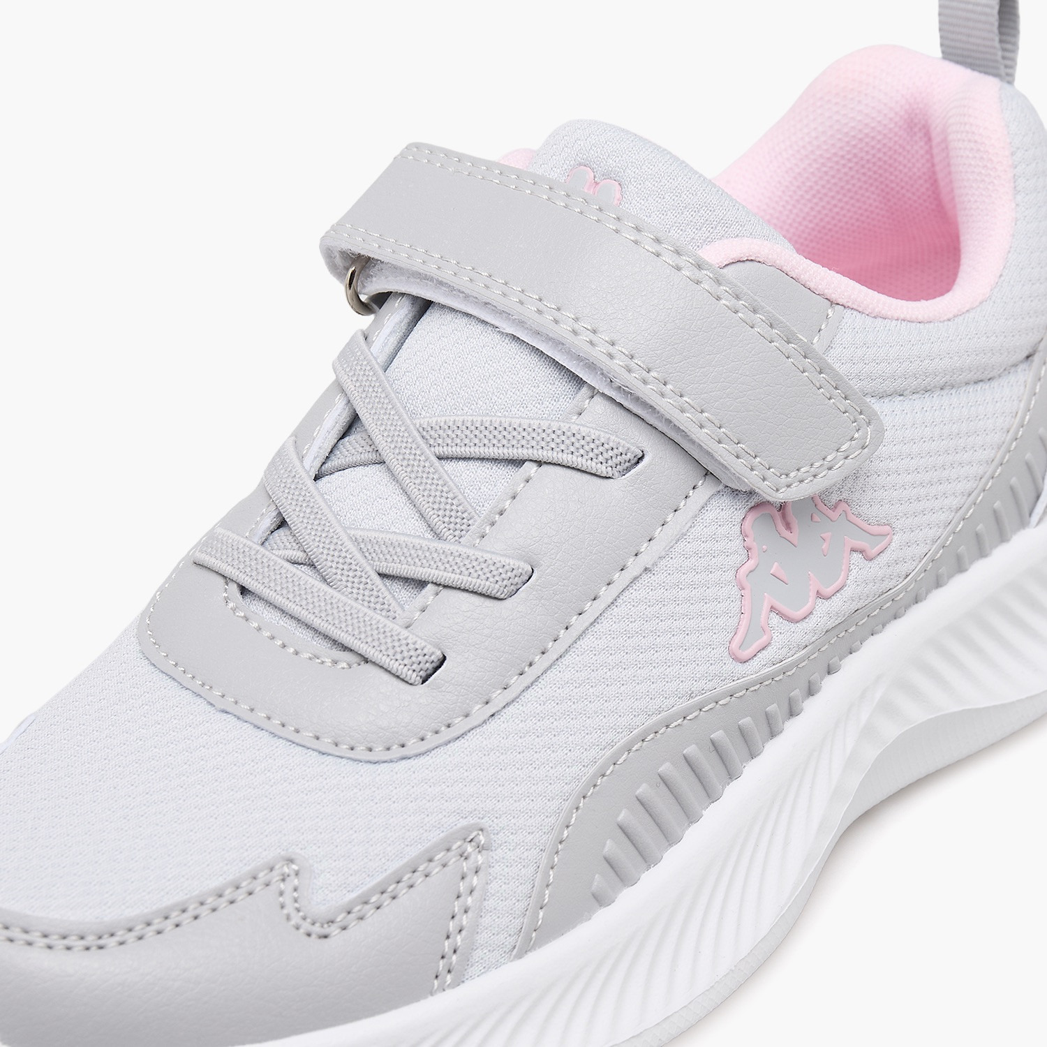Kappa Girls Panelled Hook & Loop Sports Shoes-girls-shoes-sports-image-7