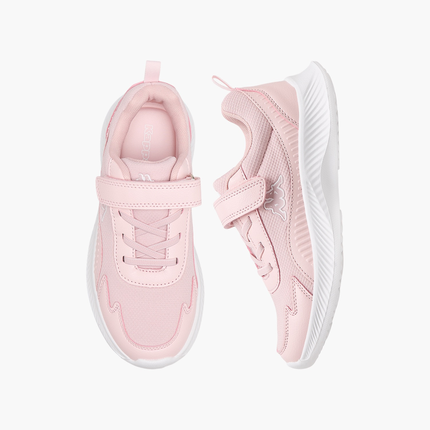 Kappa Girls Panelled Hook & Loop Sports Shoes-girls-shoes-sports-image-9