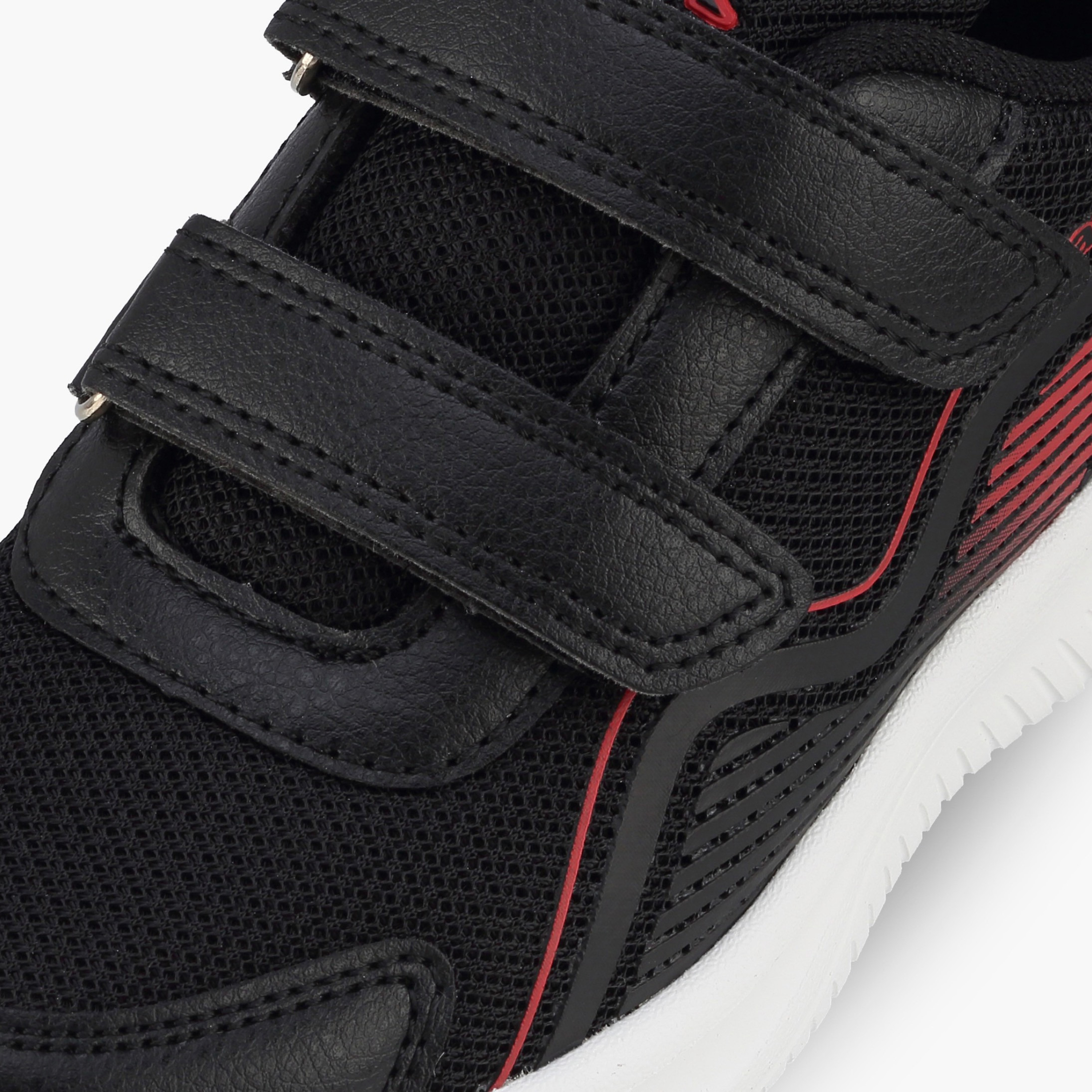Kappa Boys Panelled Hook & Loop Sports Shoes-boys-shoes-sneakers-image-4