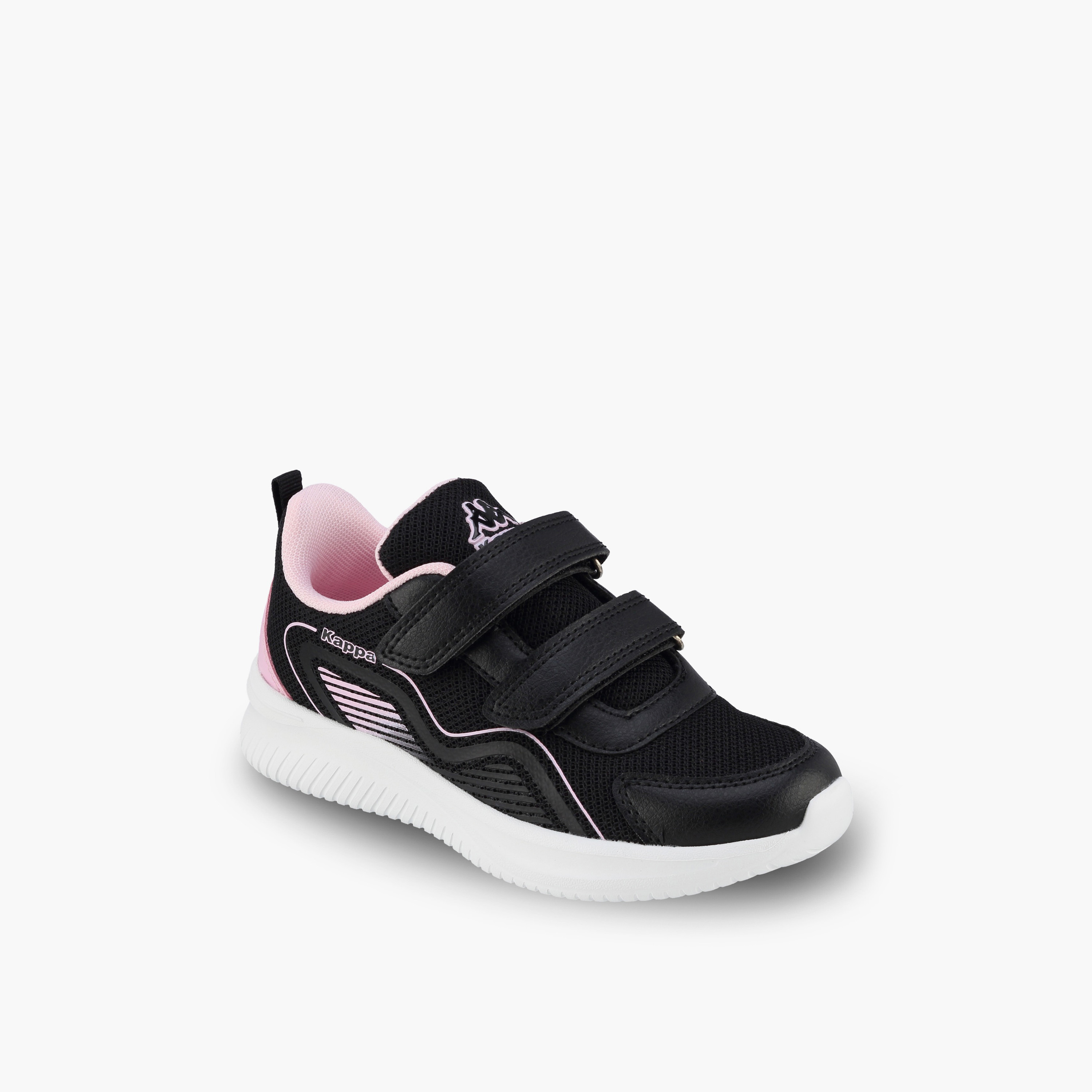 Kappa Girls Panelled Hook & Loop Sports Shoes-girls-shoes-sports-image-2