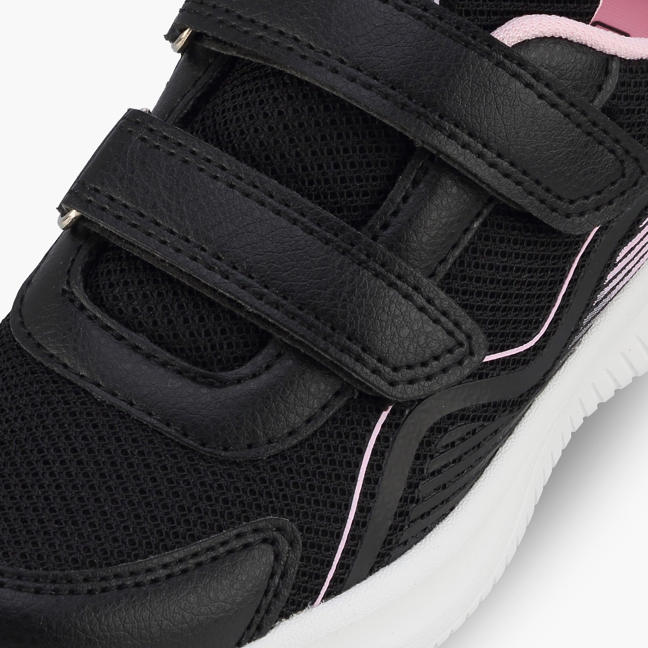 Kappa Girls Panelled Hook & Loop Sports Shoes-girls-shoes-sports-image-4