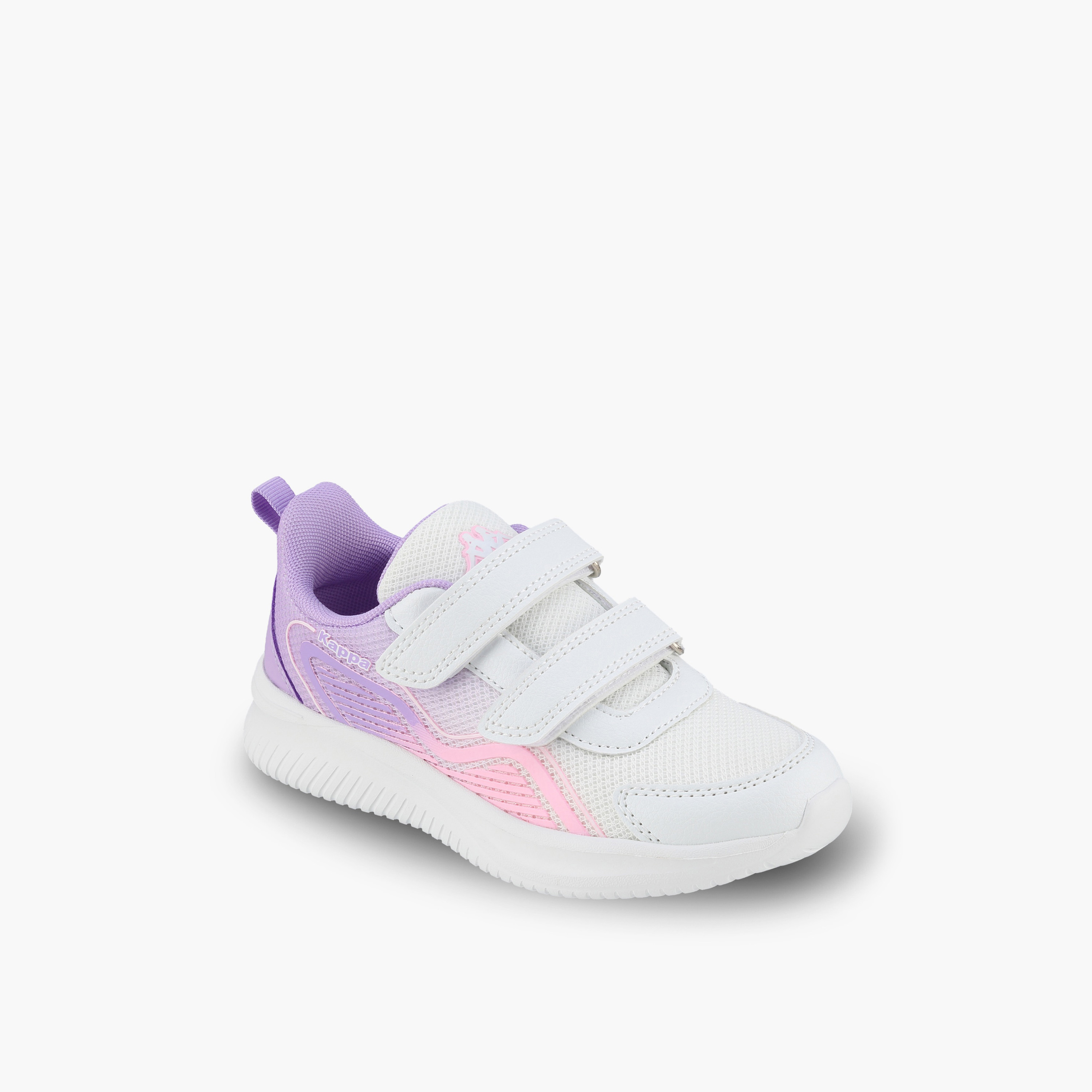 Kappa Girls Panelled Hook & Loop Sports Shoes-girls-shoes-sports-image-2