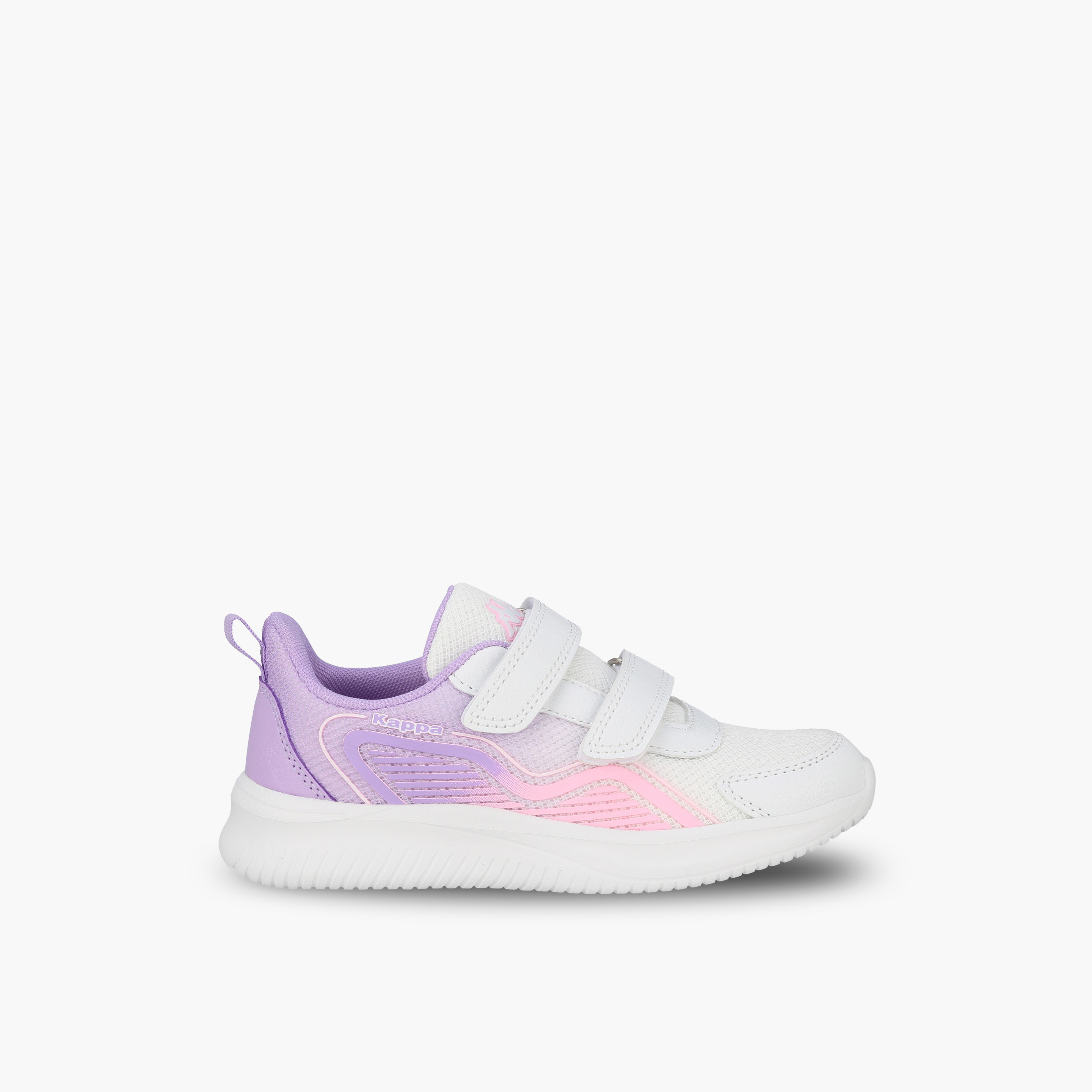 Kappa Girls Panelled Hook & Loop Sports Shoes-girls-shoes-sports-image-3