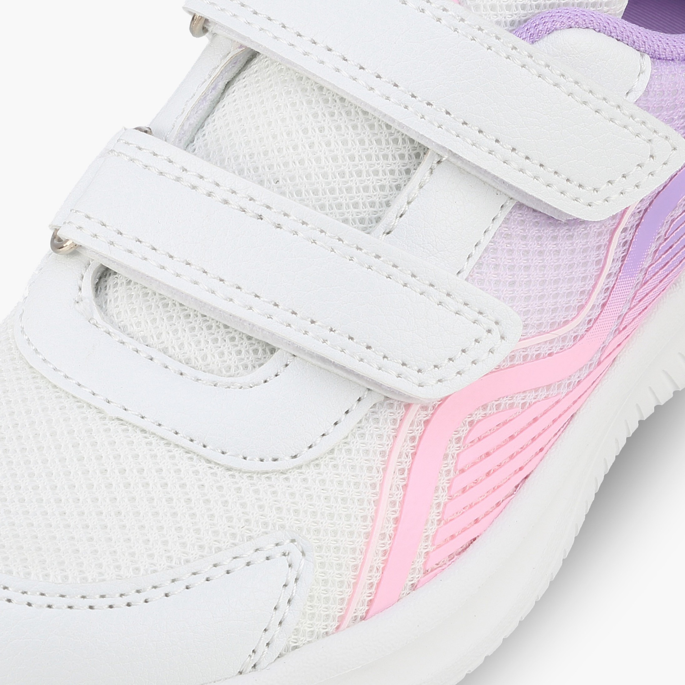 Kappa Girls Panelled Hook & Loop Sports Shoes-girls-shoes-sports-image-4