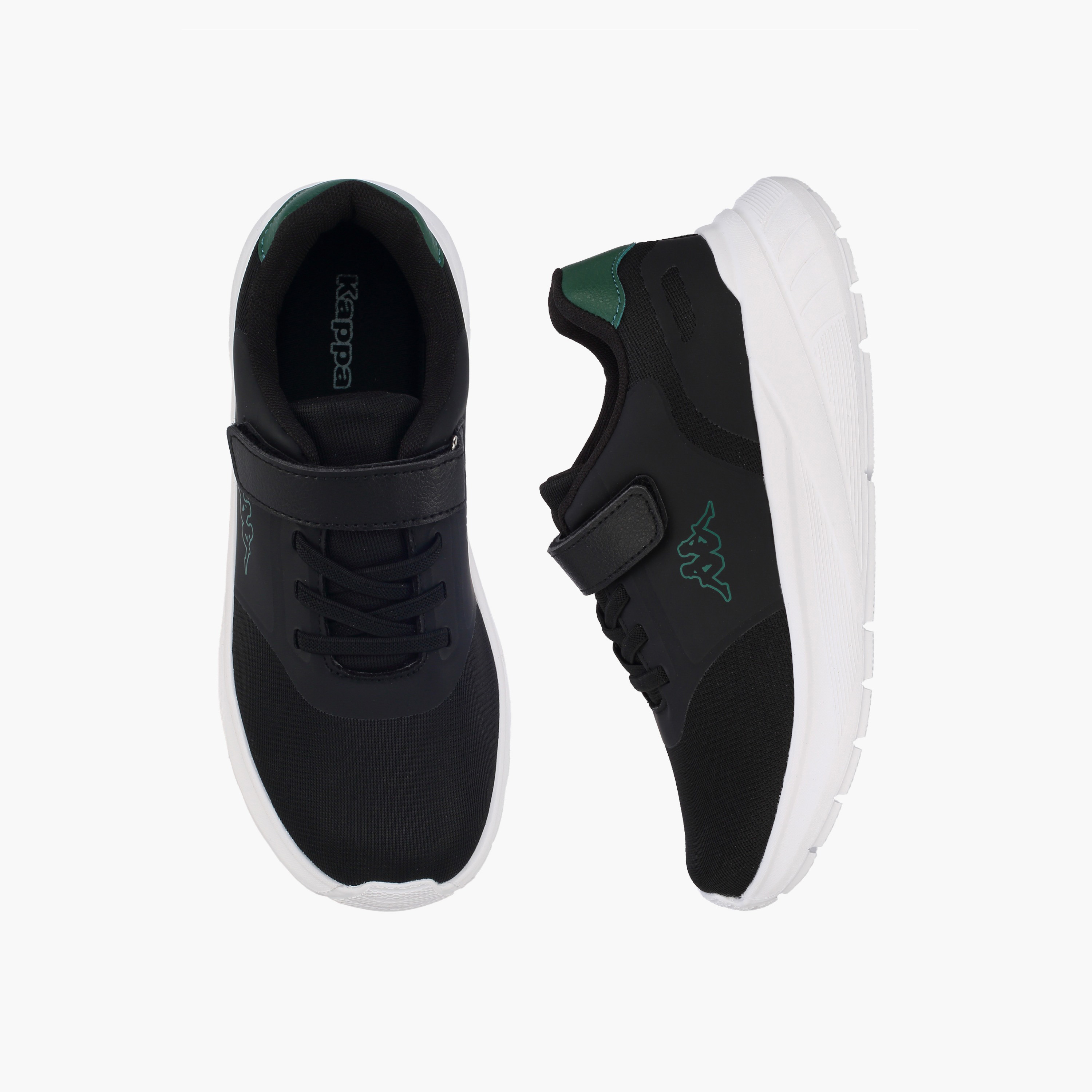 Kappa Boys Hook & Loop Sports Shoes-boys-shoes-sneakers-image-1