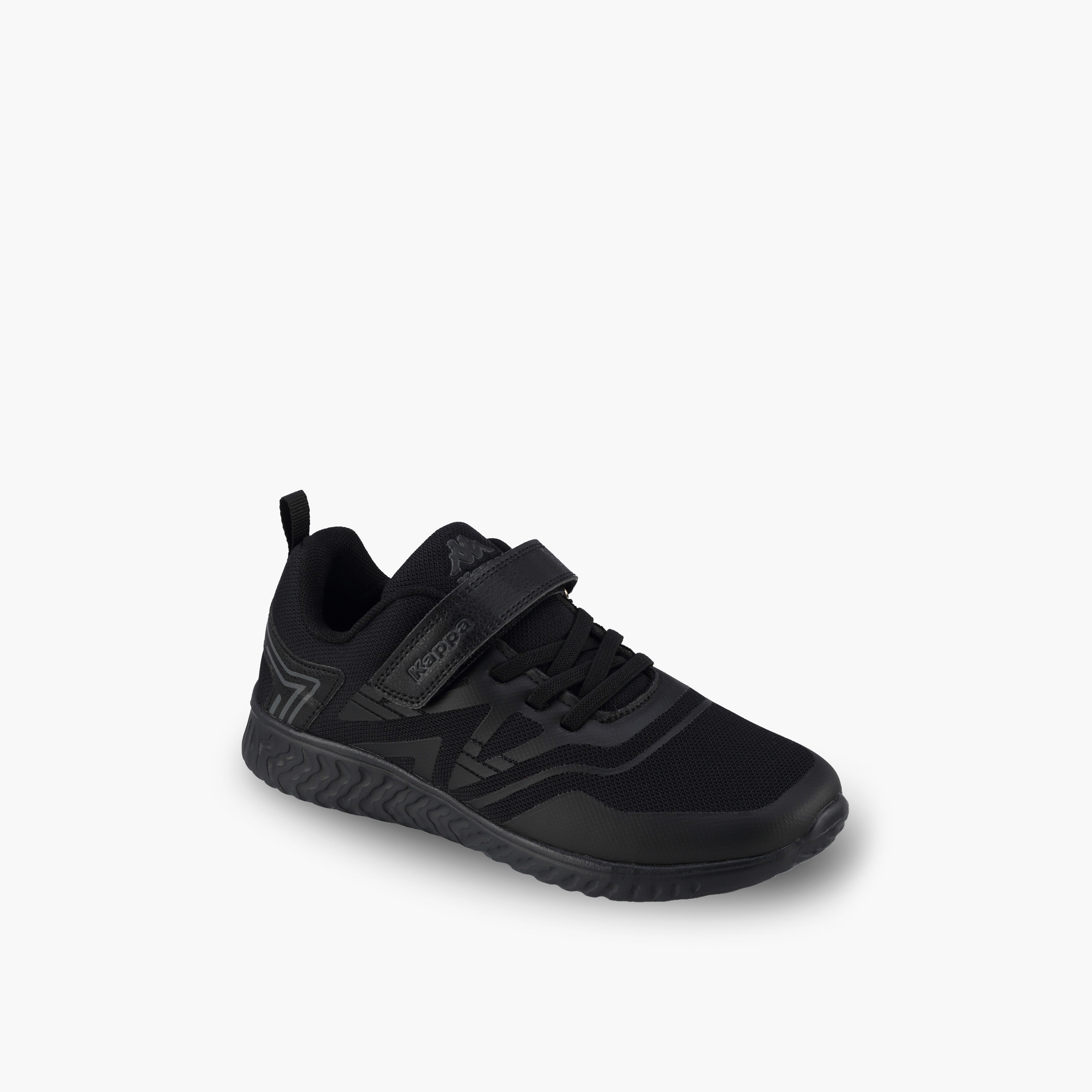 حذاء رياضي بطبعة شعار وشريط إغلاق لاصق للأولاد من كابا-sports-boys-shoes-image-2