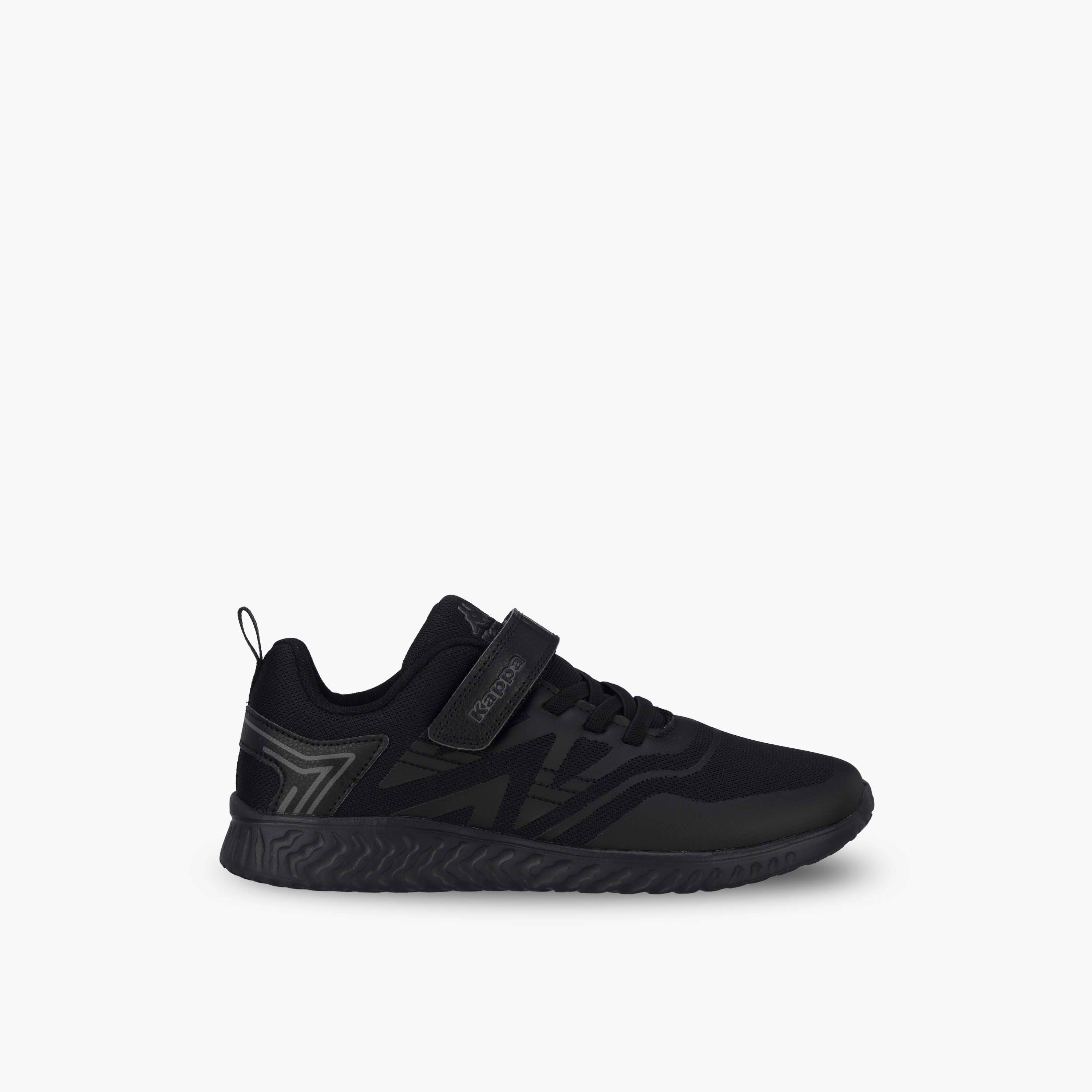 حذاء رياضي بطبعة شعار وشريط إغلاق لاصق للأولاد من كابا-sports-boys-shoes-image-3