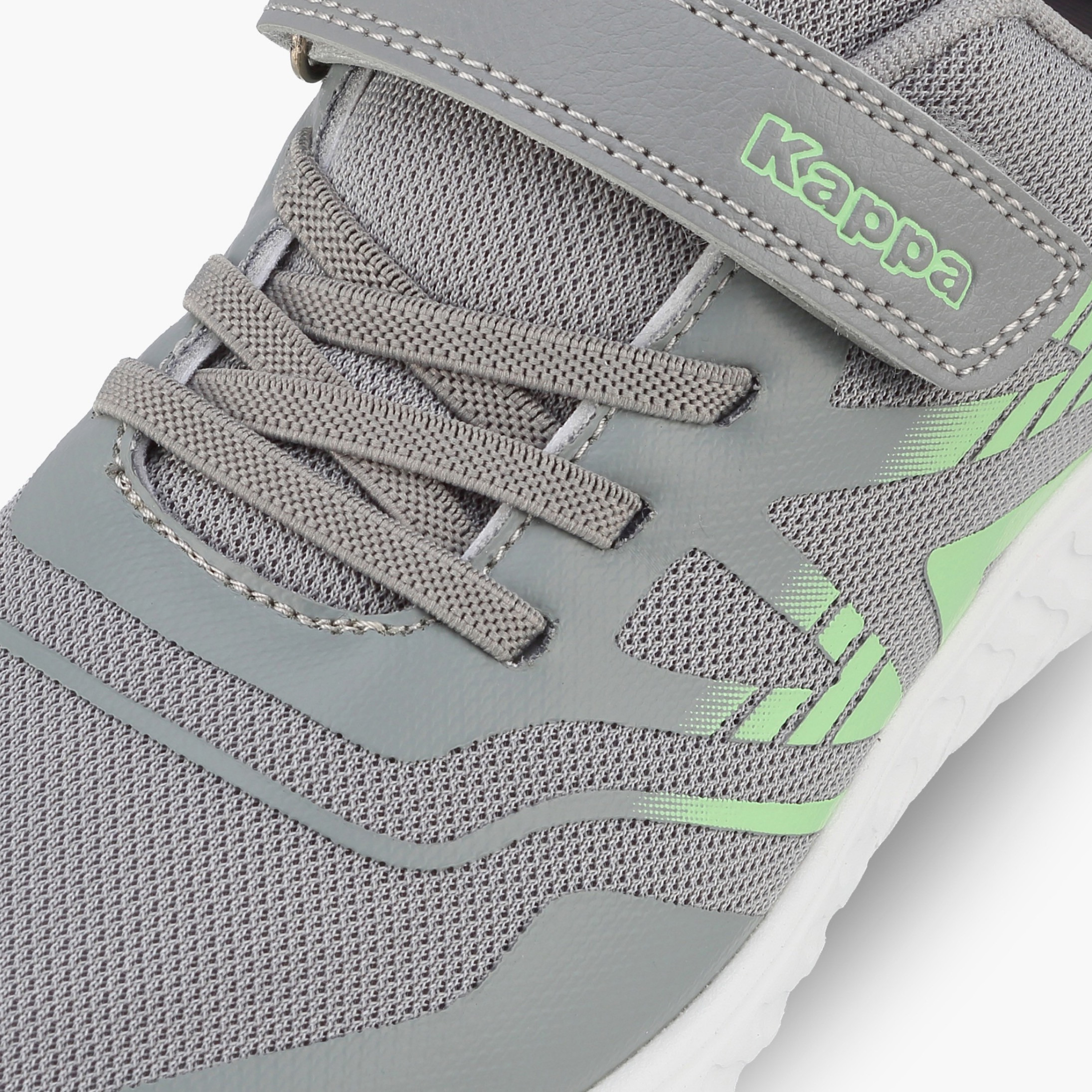 Kappa Boys Logo Print Hook & Loop Sports Shoes-sports-boys-shoes-image-4
