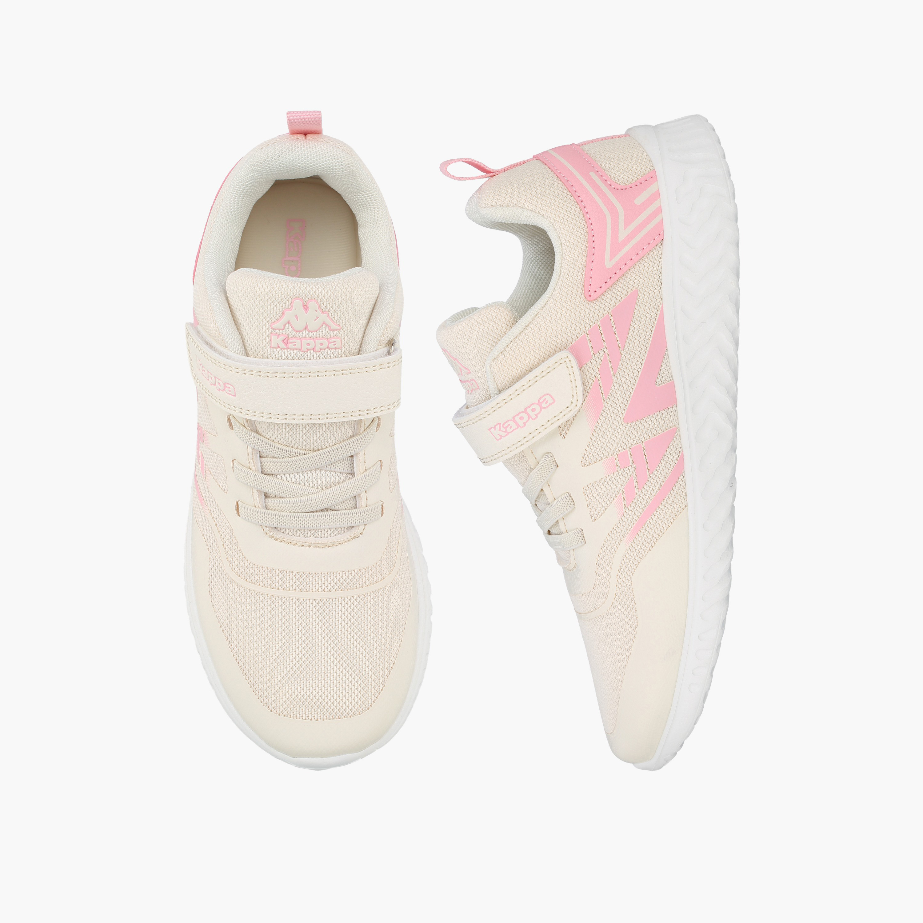 حذاء رياضي بارز الملمس بشريط إغلاق لاصق للبنات من كابا-girls-shoes-sneakers-image-1