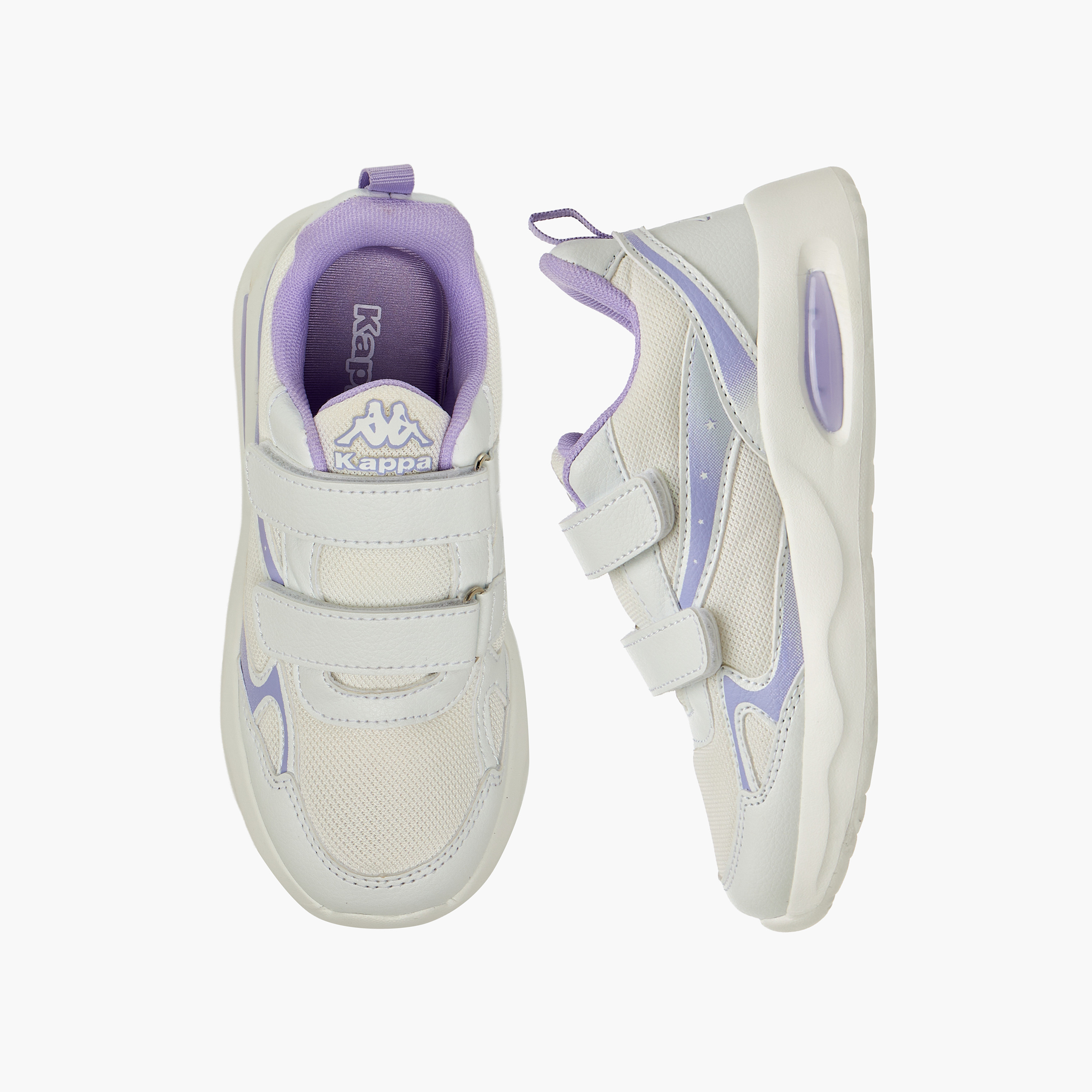 Kappa Girls Hook & Loop Sports Shoes-girls-shoes-sports-image-1