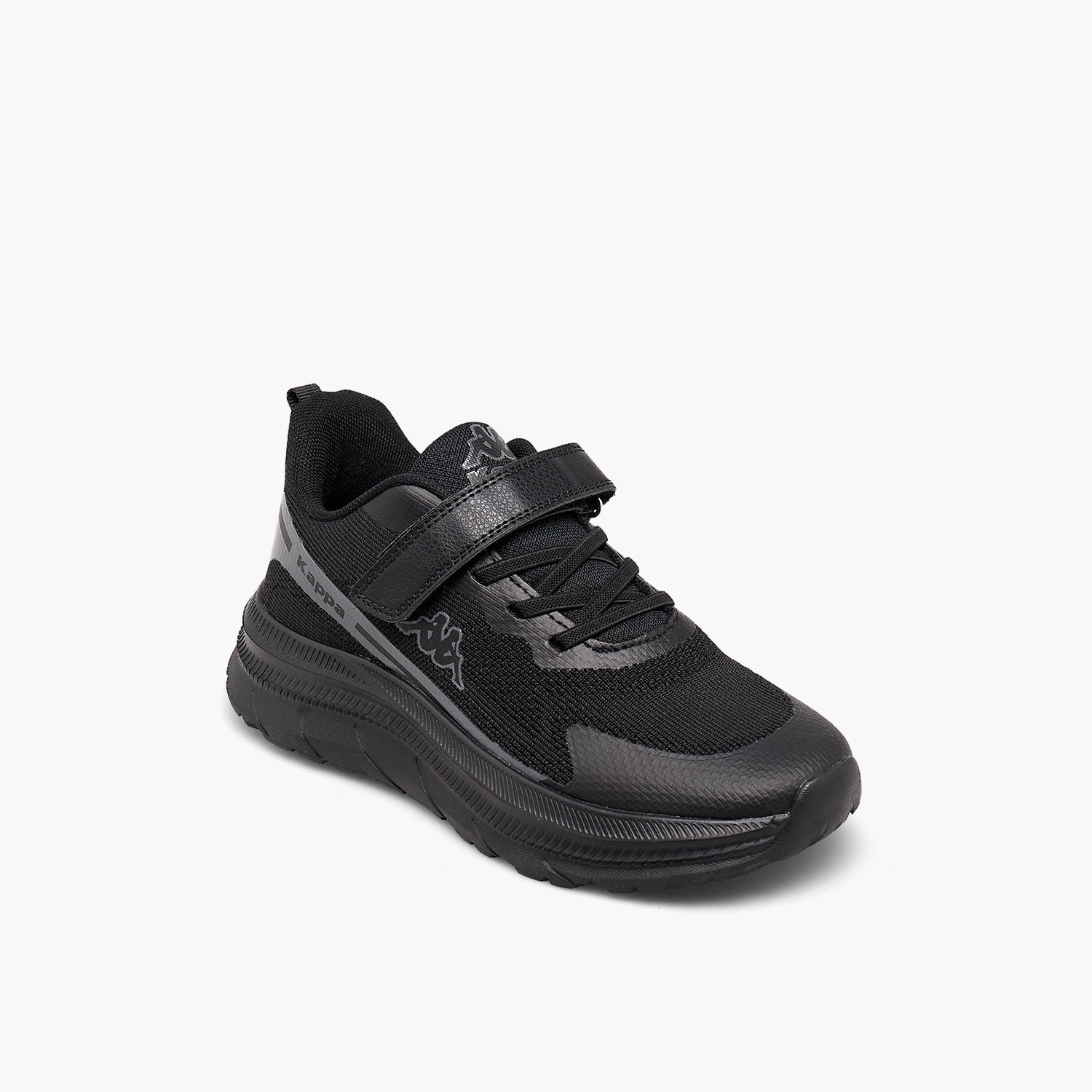 Kappa Boys Logo Hook & Loop Sports Shoes-boys-shoes-sports-image-2