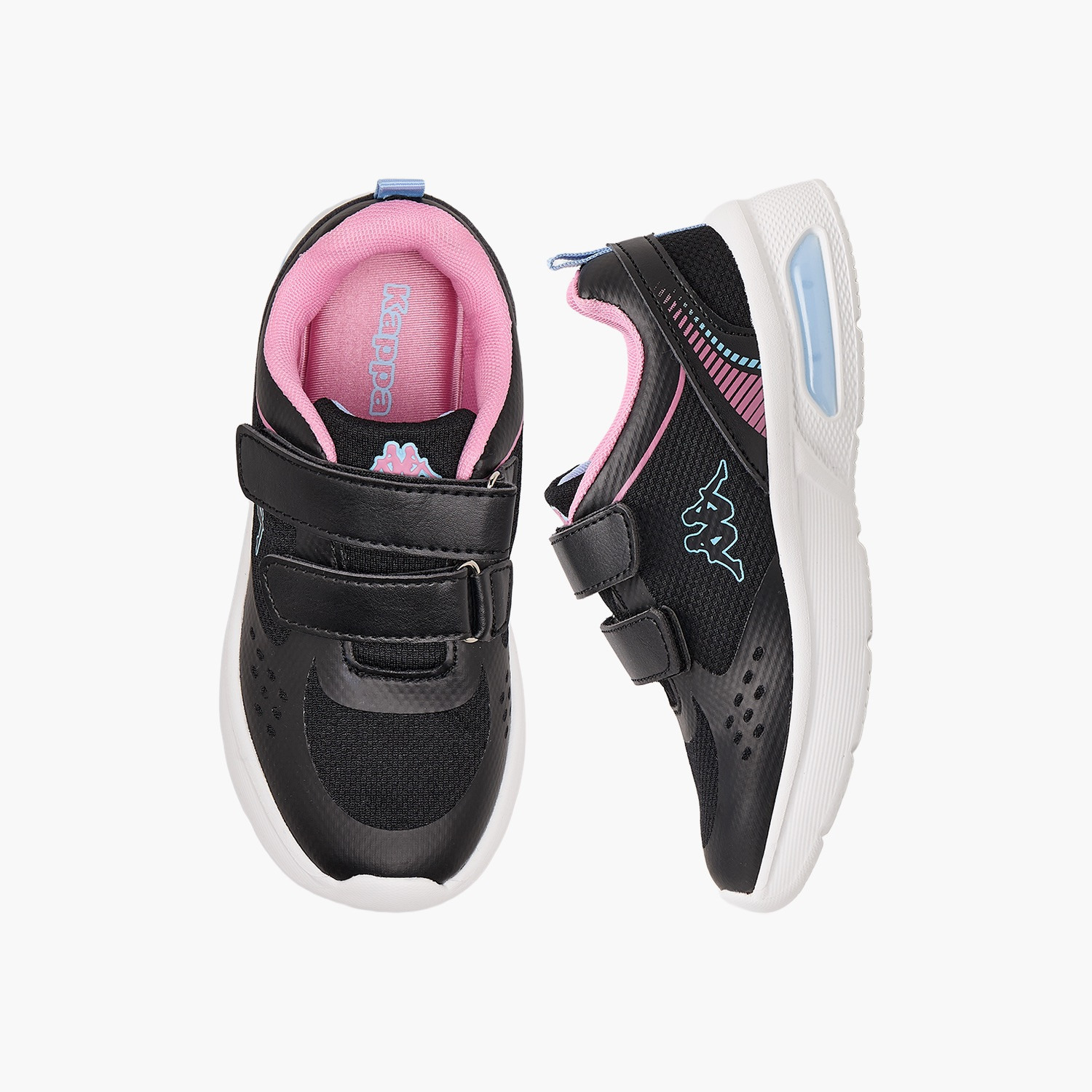 Kappa Girls Hook & Loop Light-Up Sports Shoes-girls-shoes-sneakers-image-1