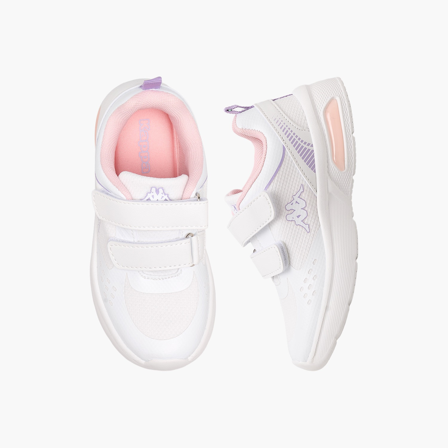 Kappa Girls Hook & Loop Light-Up Sports Shoes-girls-shoes-sneakers-image-1