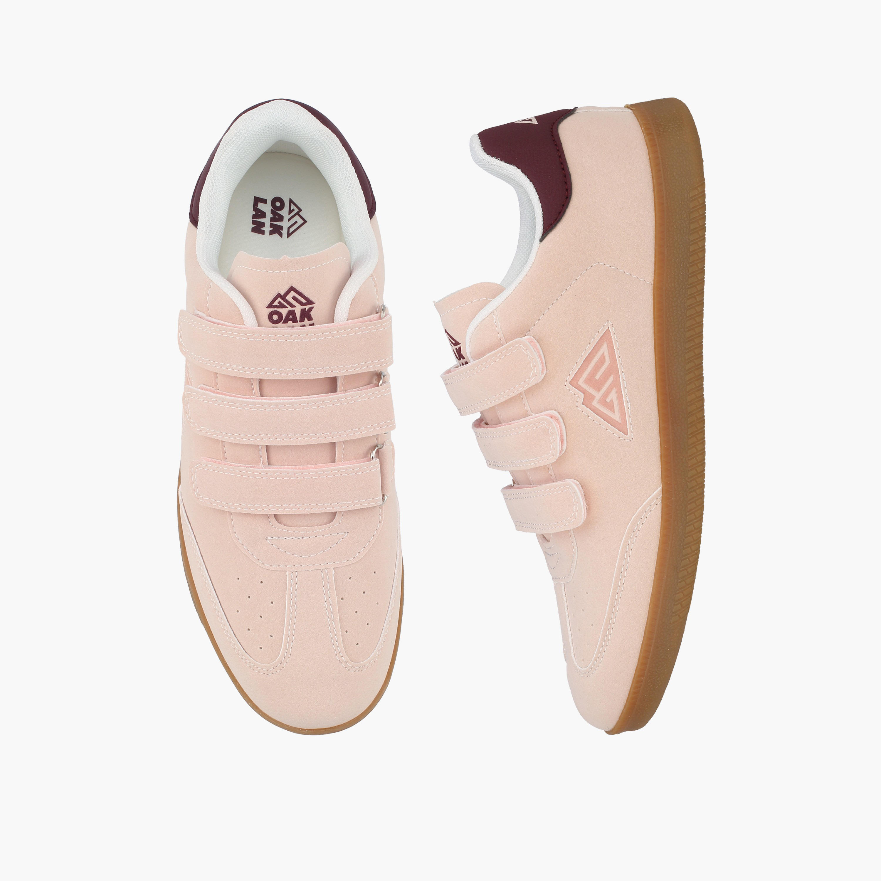 Oaklan by Shoexpress Women Hook & Loop Ankle Sneakers-women-shoes-sneakers-image-1