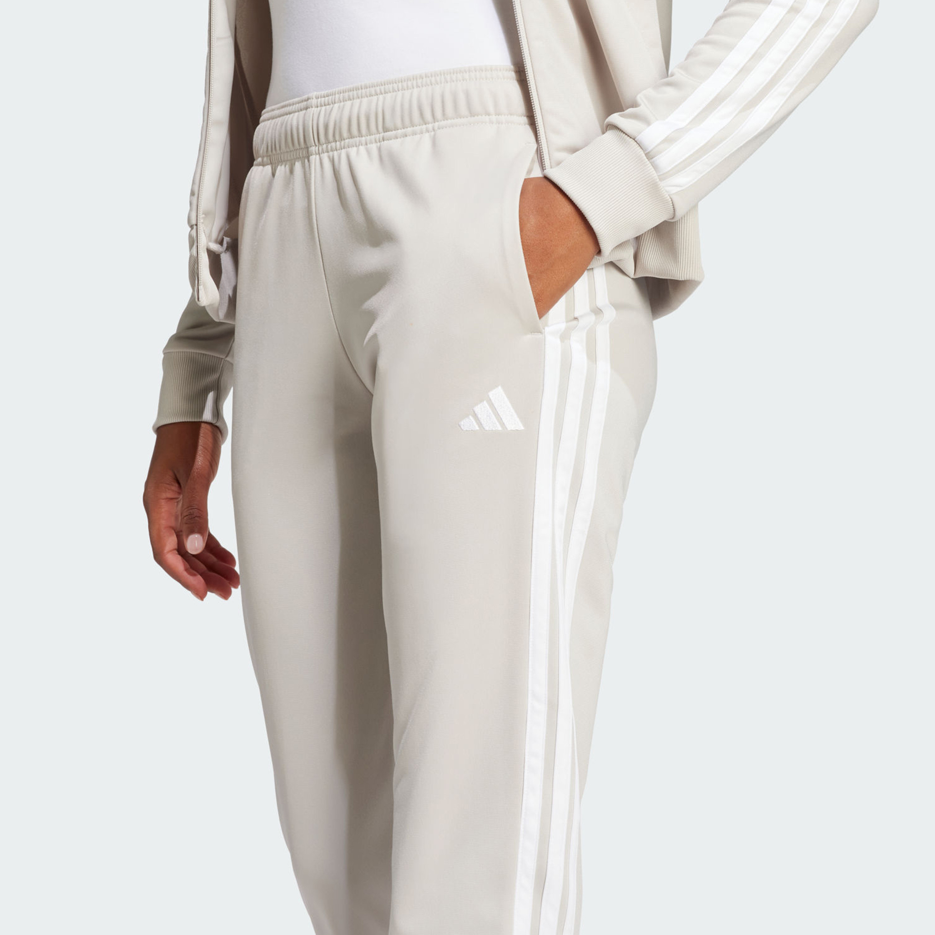 adidas Women's Essentials 3-Stripes Track Suit | OE-women-clothing-sportswearandactivewear-trackpantsandtracksuits-image-4