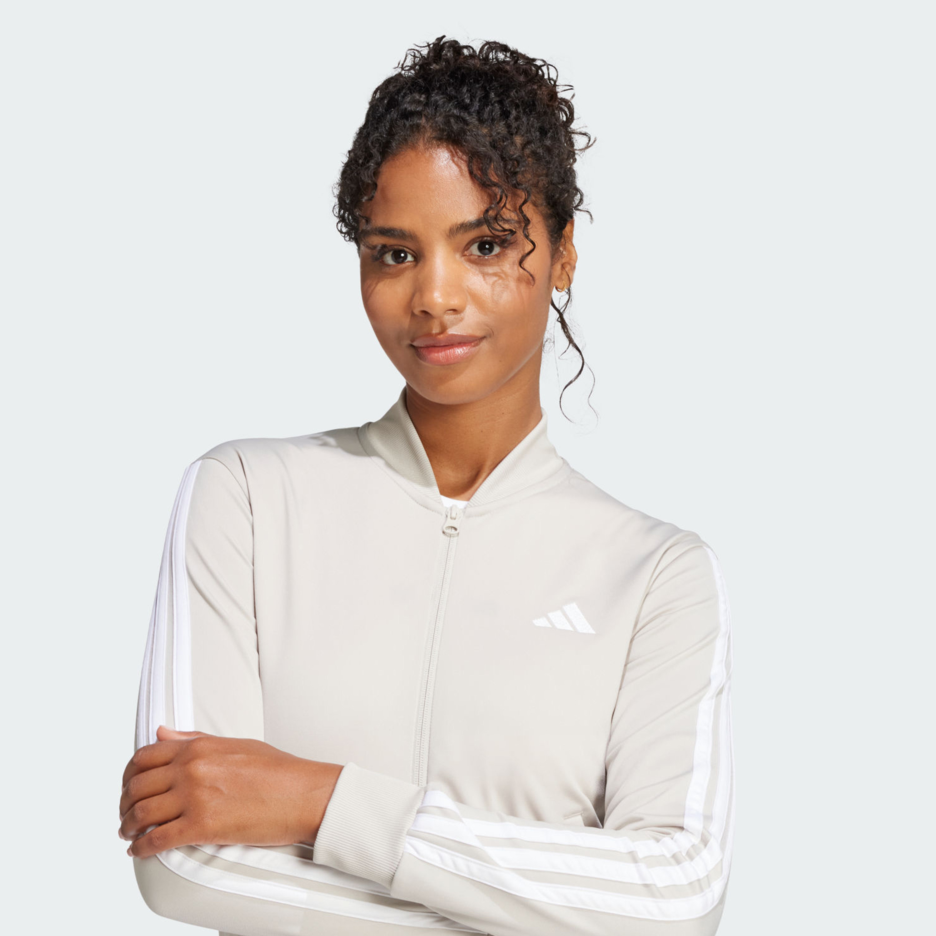 adidas Women's Essentials 3-Stripes Track Suit | OE-women-clothing-sportswearandactivewear-trackpantsandtracksuits-image-5