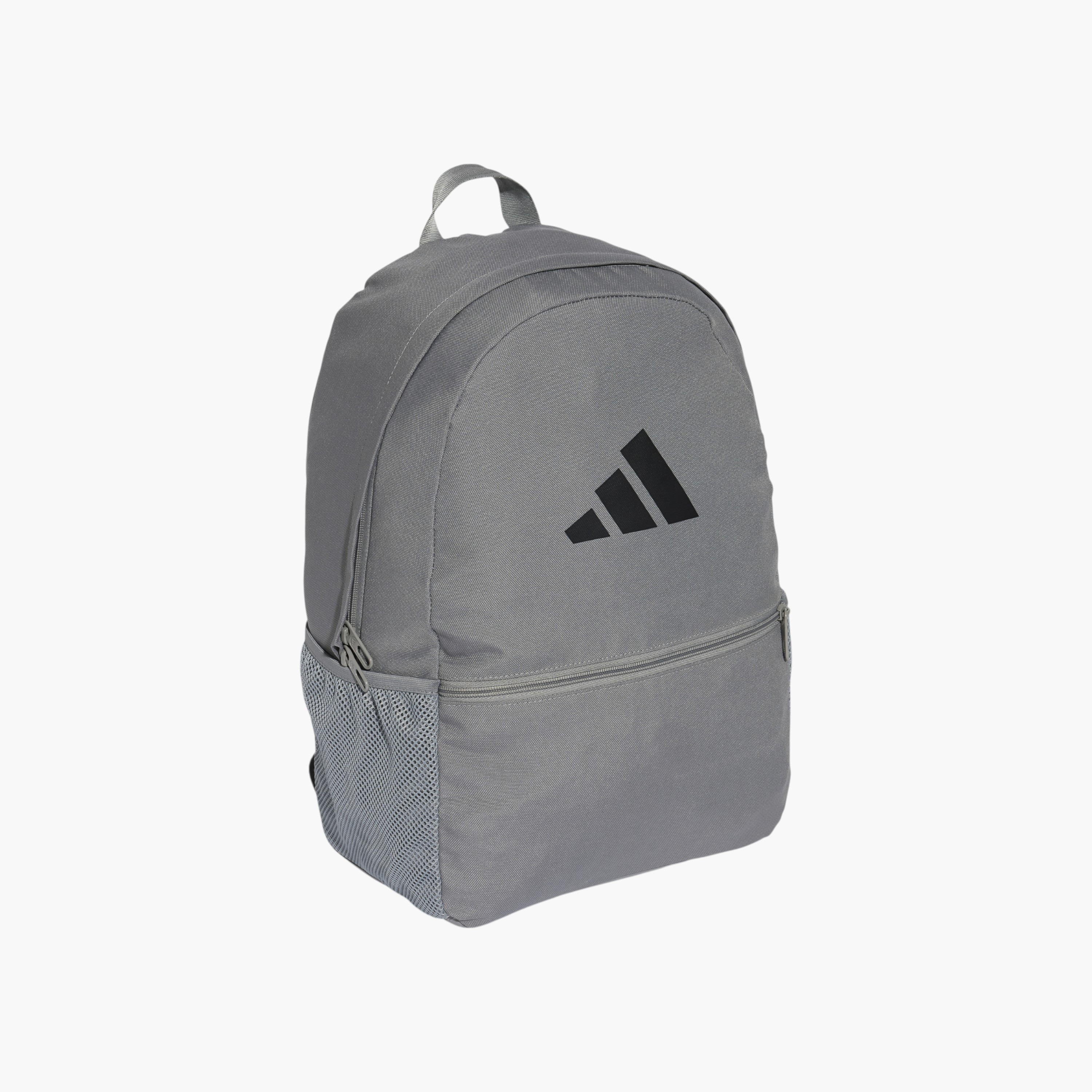 adidas Logo Print School Backpack with Zip Closure and Pencil Pouch-school-bagsandbackpacks-backpacks-image-2
