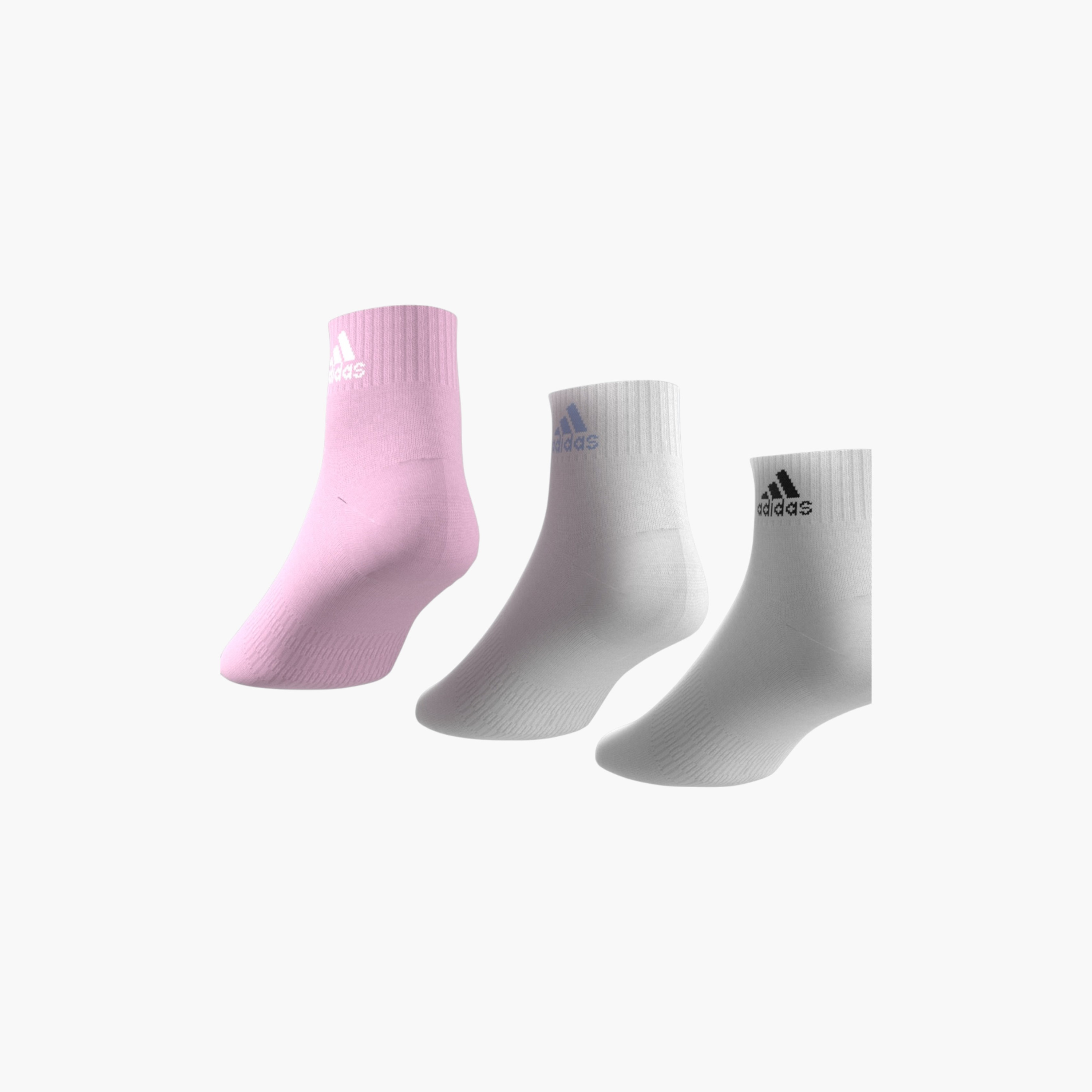 adidas Logo Print Ankle Length Socks - Set of 3-baby-girls-accessories-socks-image-5