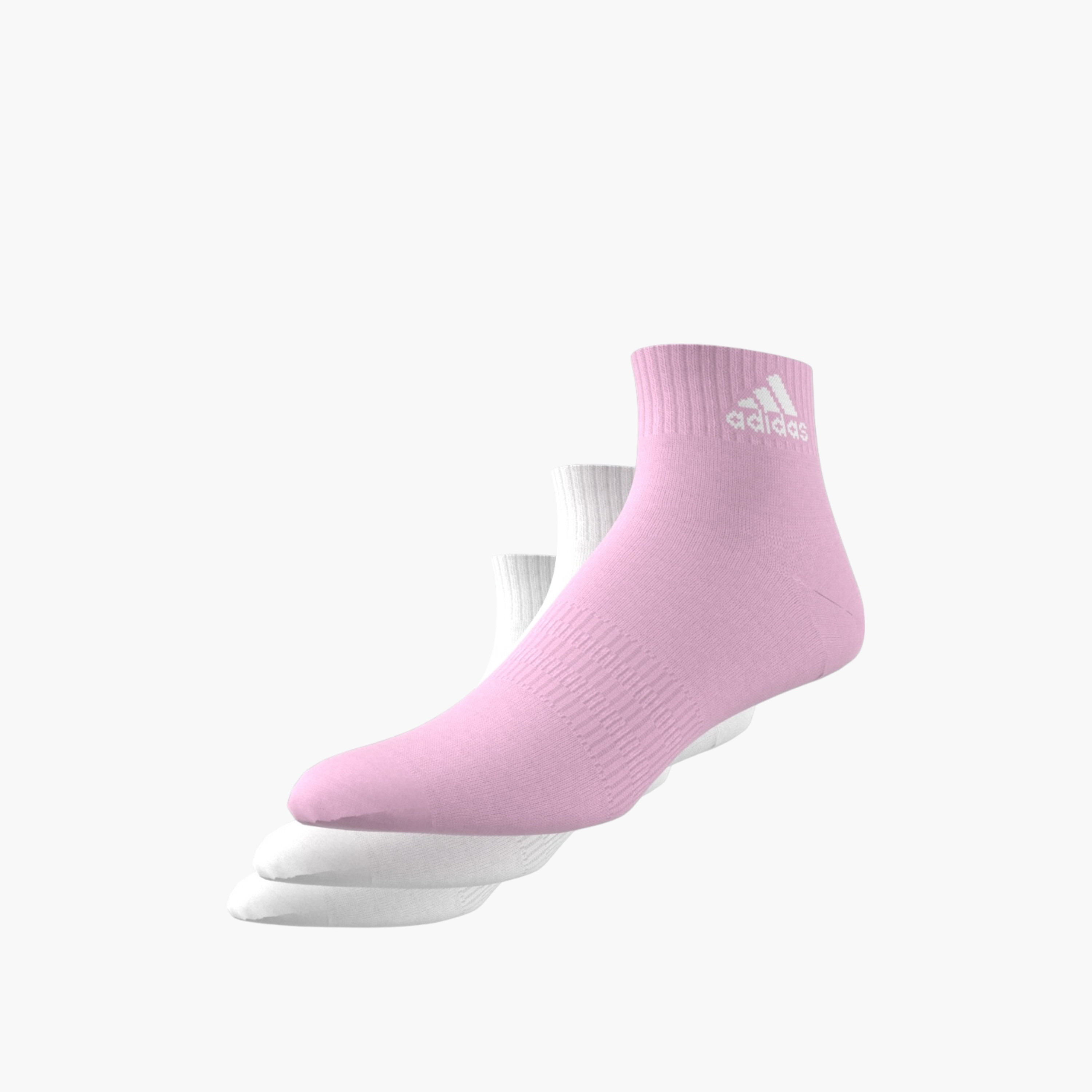 adidas Logo Print Ankle Length Socks - Set of 3-baby-girls-accessories-socks-image-7