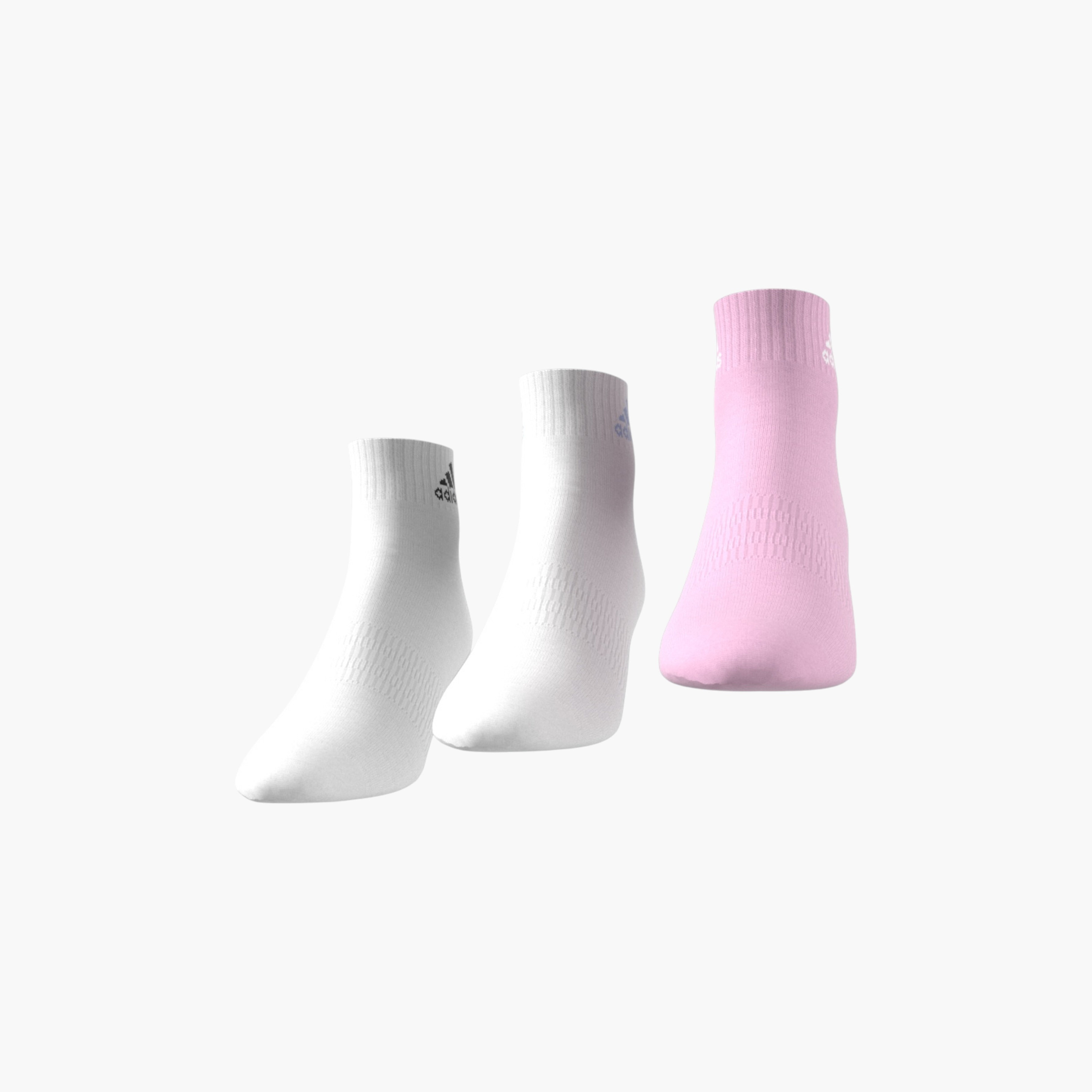 adidas Logo Print Ankle Length Socks - Set of 3-baby-girls-accessories-socks-image-8